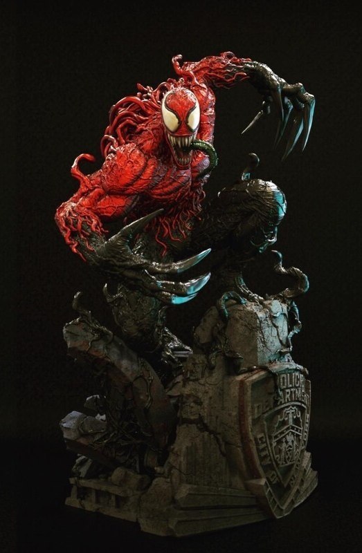 Fichier STL Toxin Venom -  Marvel