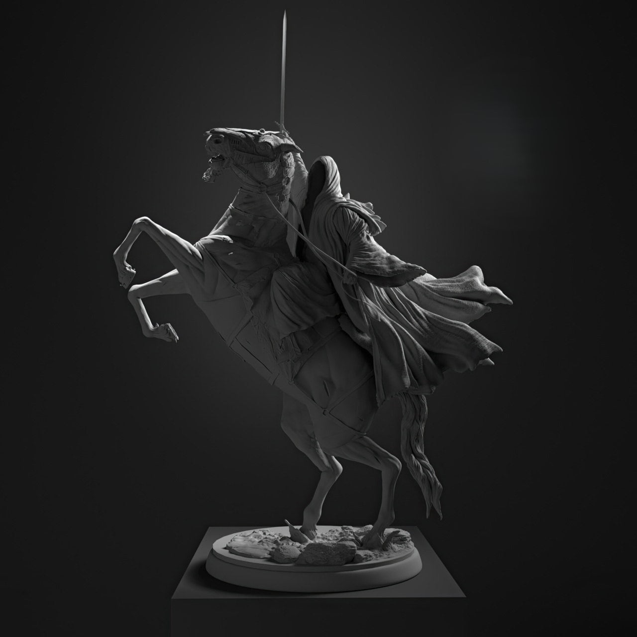 Figurine Nazgul The Lord of the Rings - IR3D
