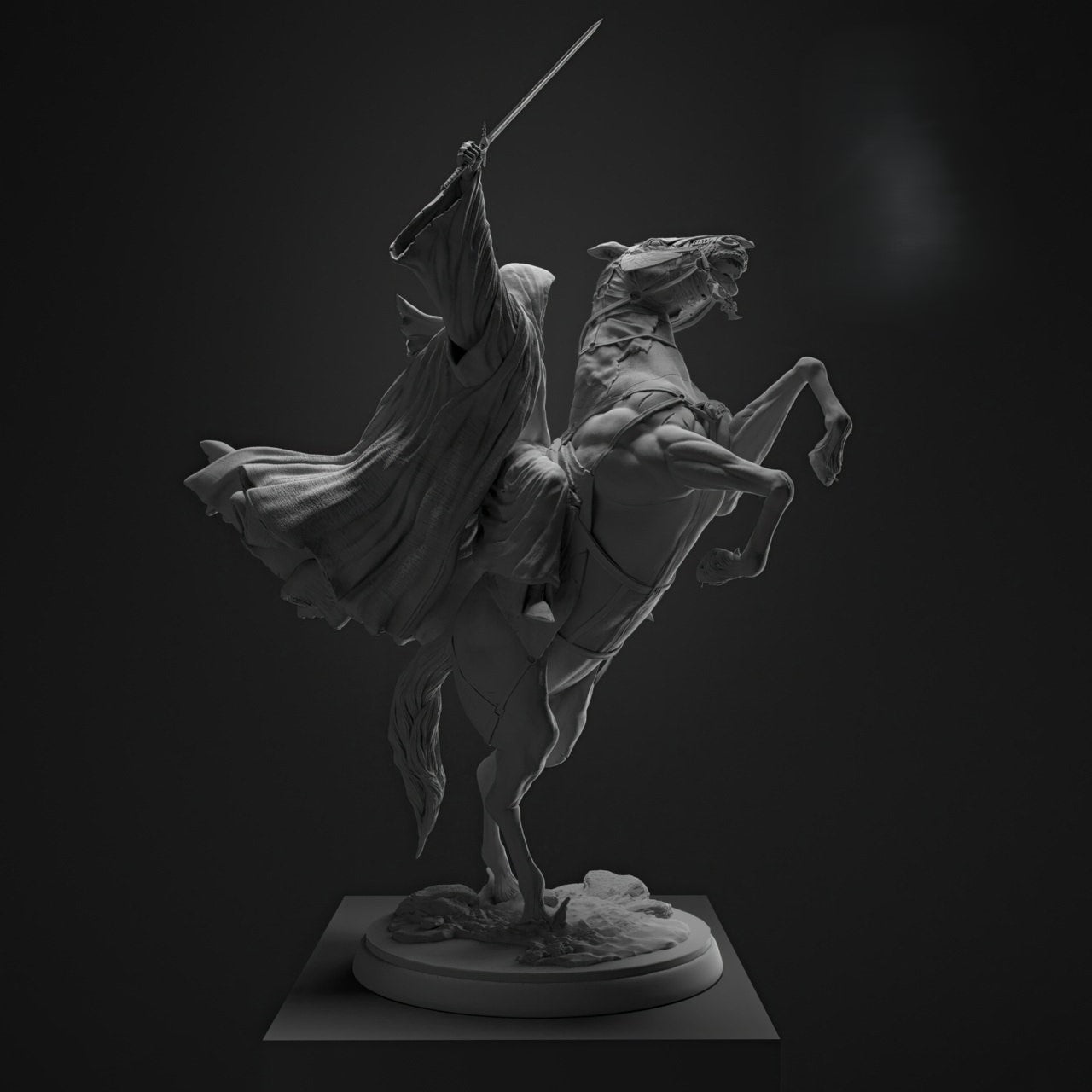 Figurine Nazgul The Lord of the Rings - IR3D