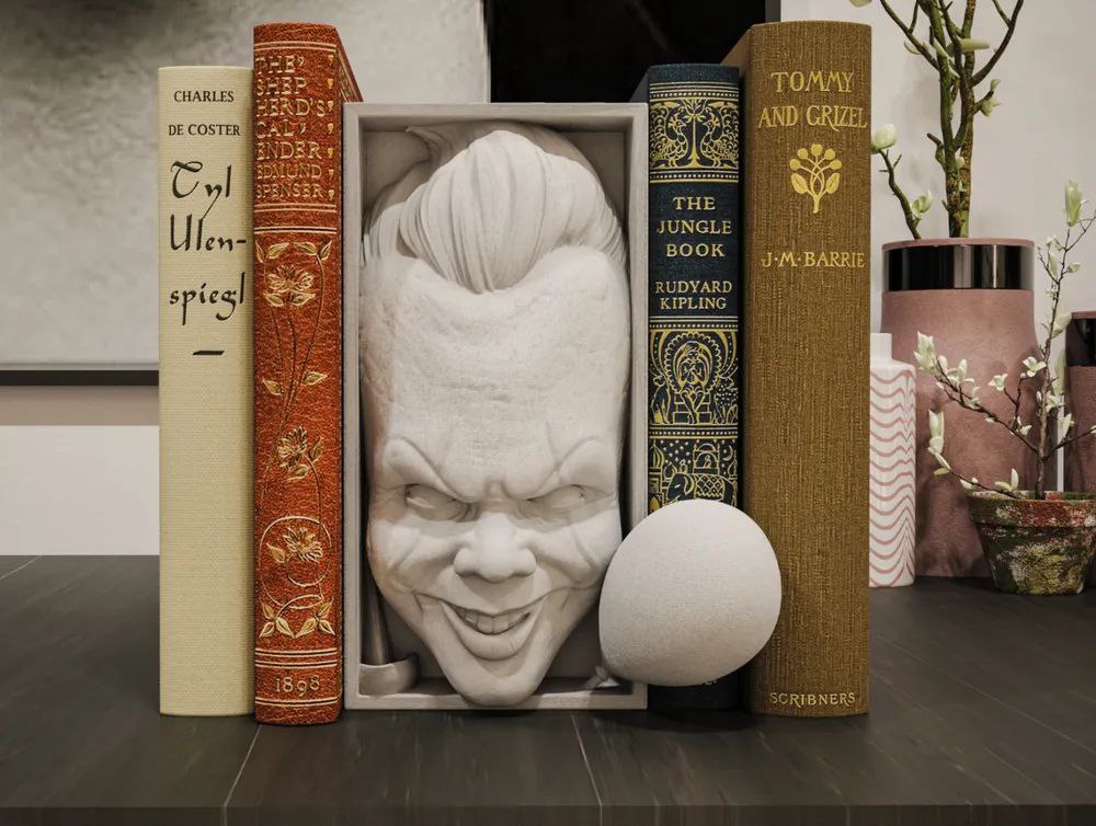 Horror Book Nook  Pack - IR3D