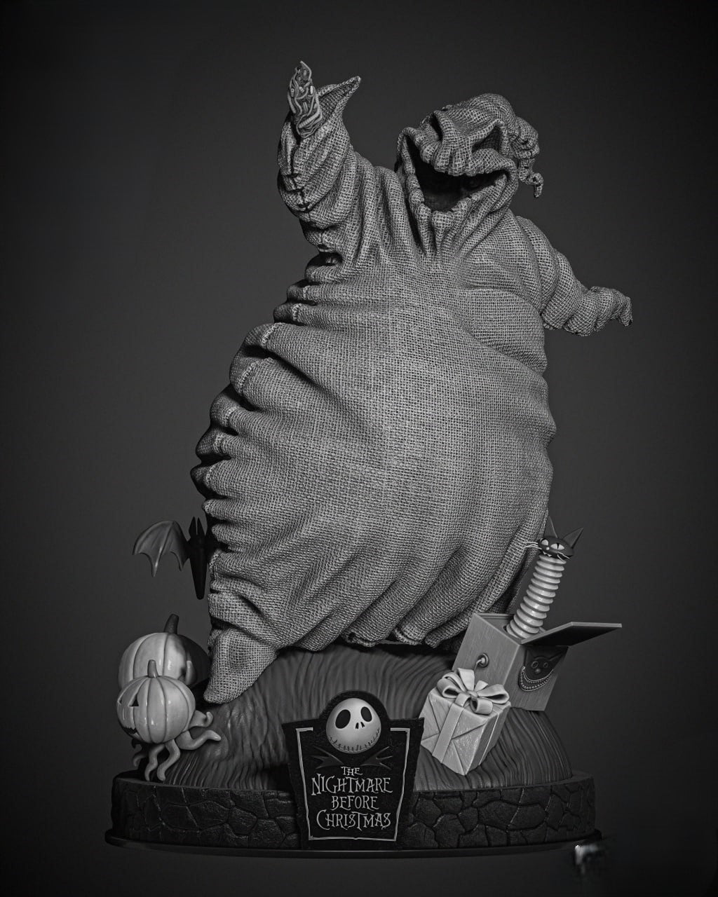 Figurine Oogie Boogie - IR3D