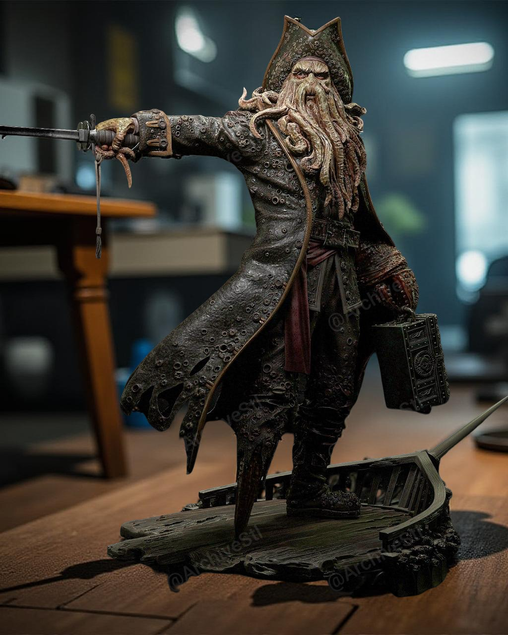 Figurine Davy Jones - IR3D