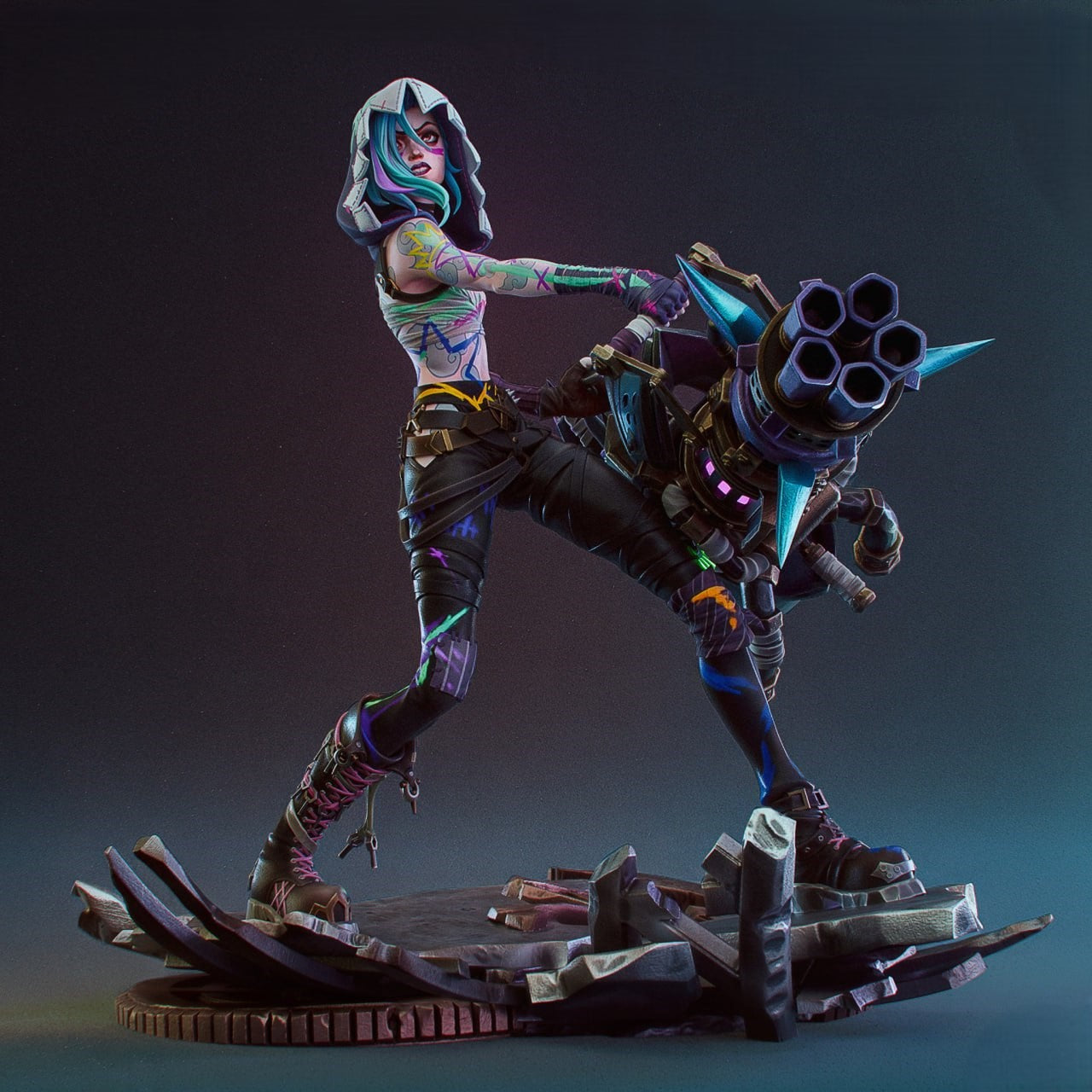Figurine Jinx Arcane - IR3D