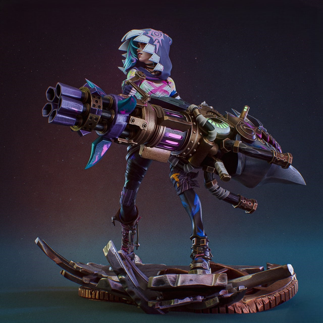 Figurine Jinx Arcane - IR3D