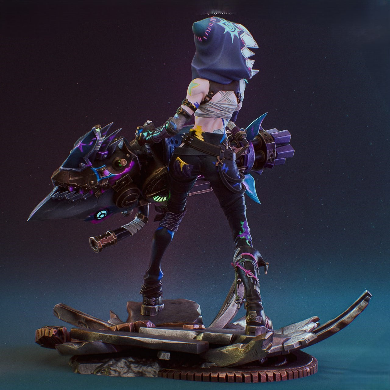 Figurine Jinx Arcane - IR3D