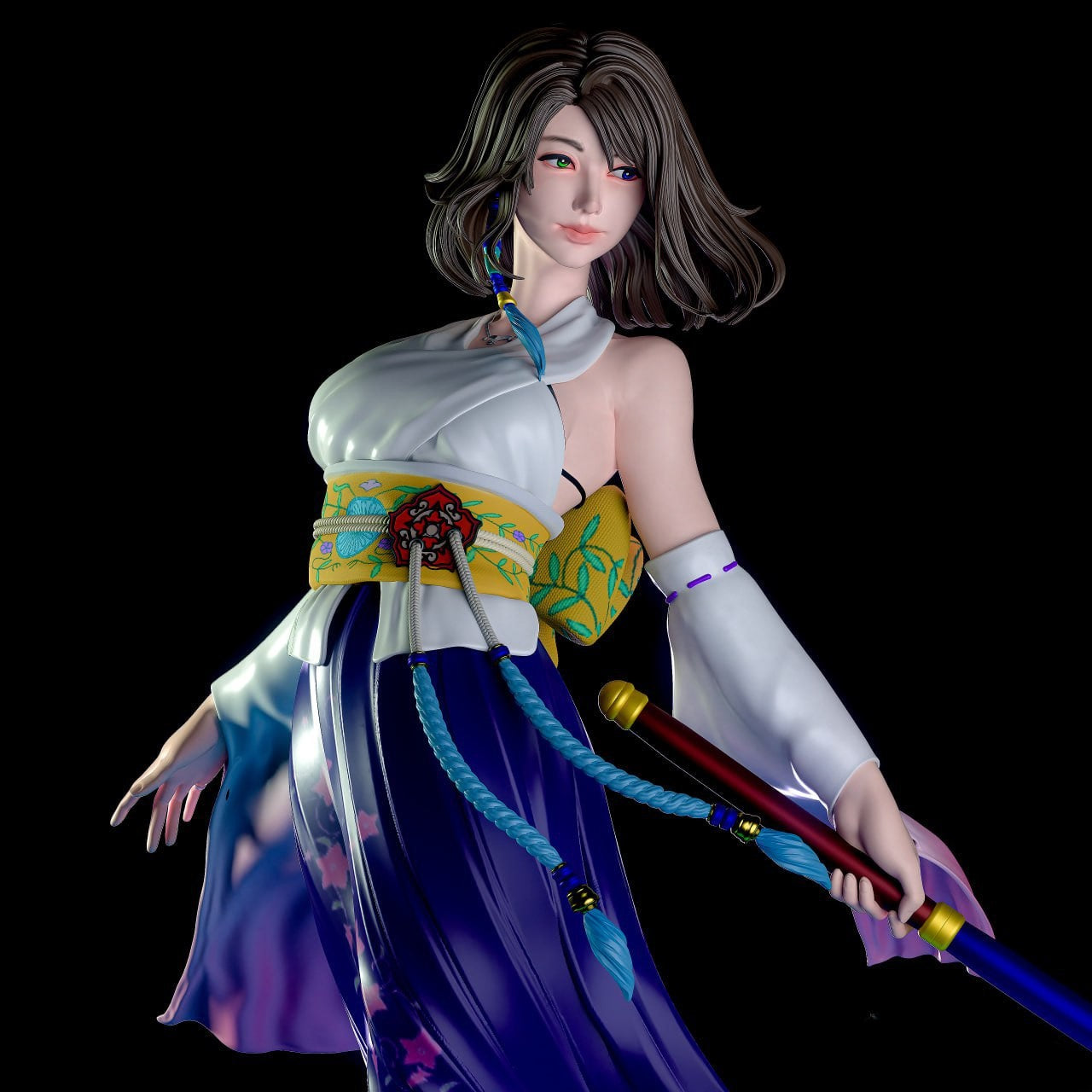 Figurine Yuna Final Fantasy - IR3D