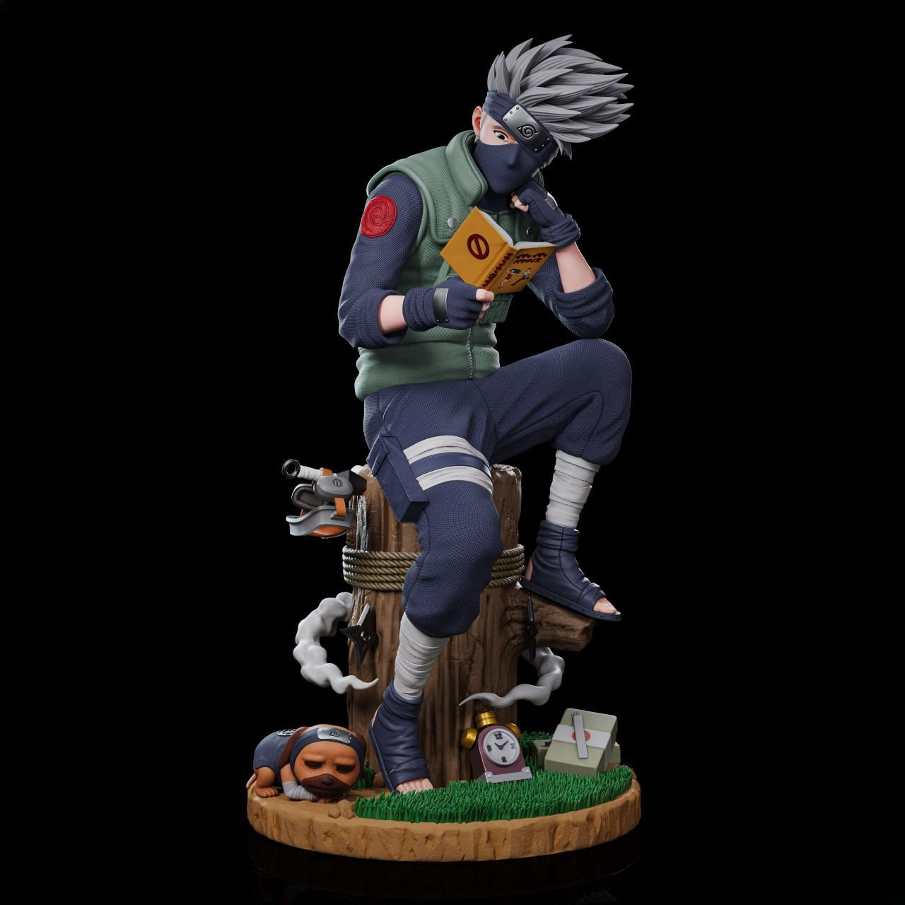 Fichier STL Hatake Kakashi Naruto - IR3D