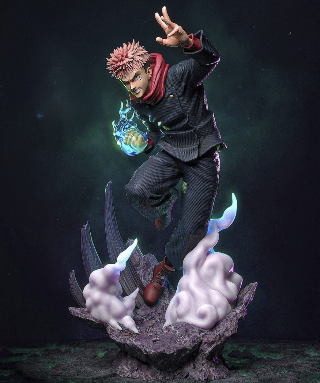 Figurine Sukuna Jujutsu Kaisen Itadori - IR3D