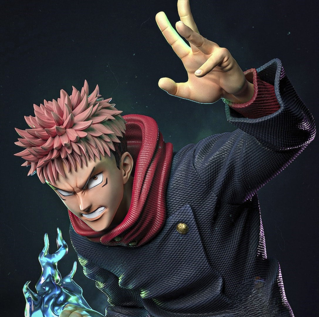 Figurine Sukuna Jujutsu Kaisen Itadori - IR3D