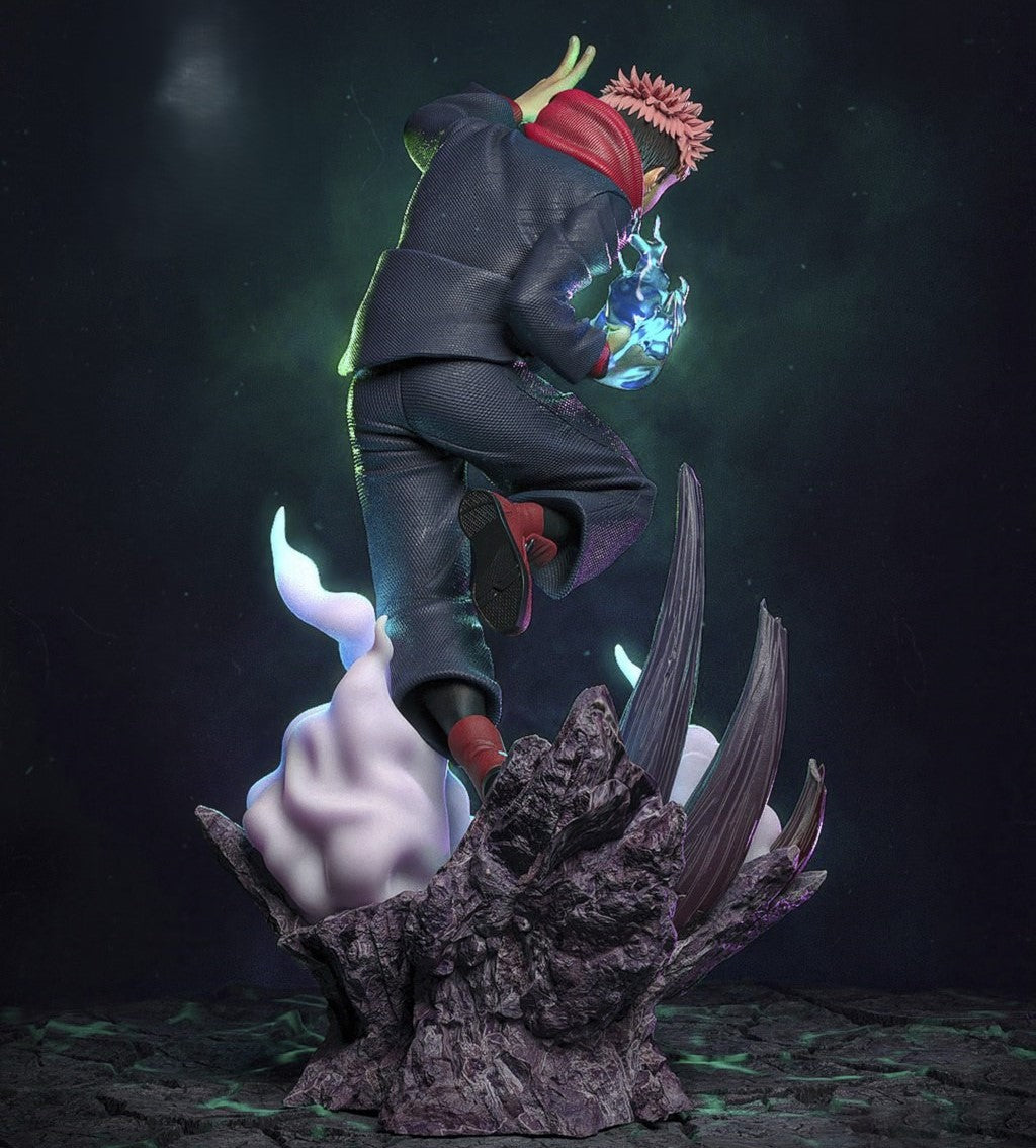 Figurine Sukuna Jujutsu Kaisen Itadori - IR3D