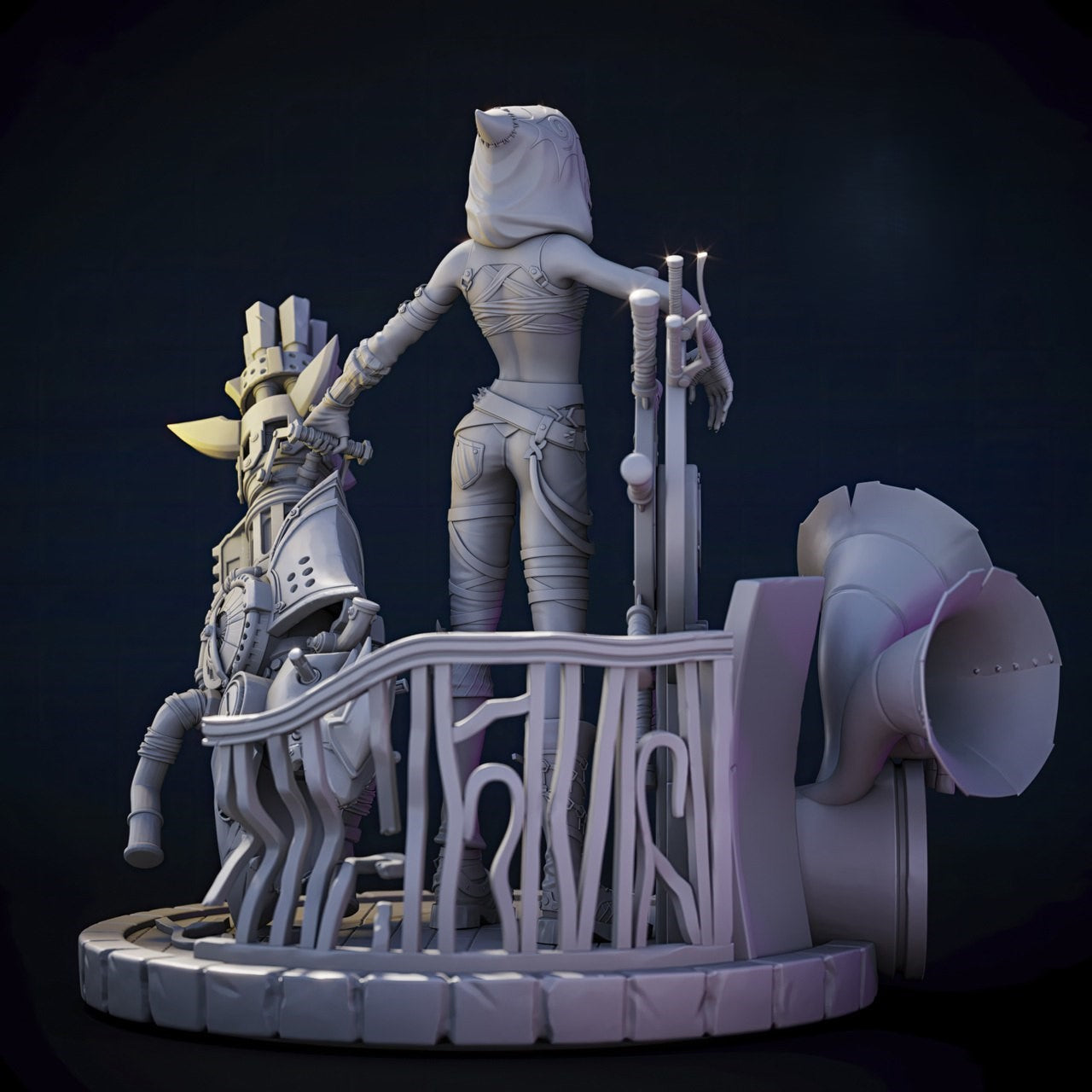 Fichier STL Jinx Arcane League of Legends - IR3D