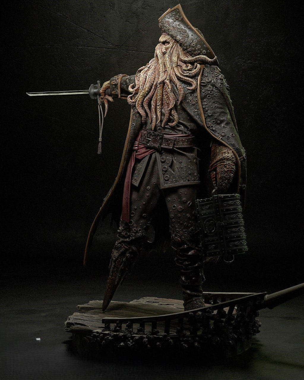 Fichier STL Davy Jones - IR3D