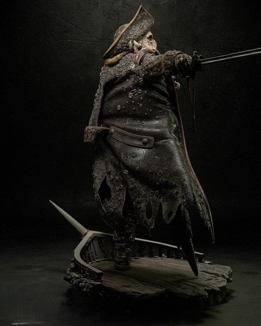 Fichier STL Davy Jones - IR3D