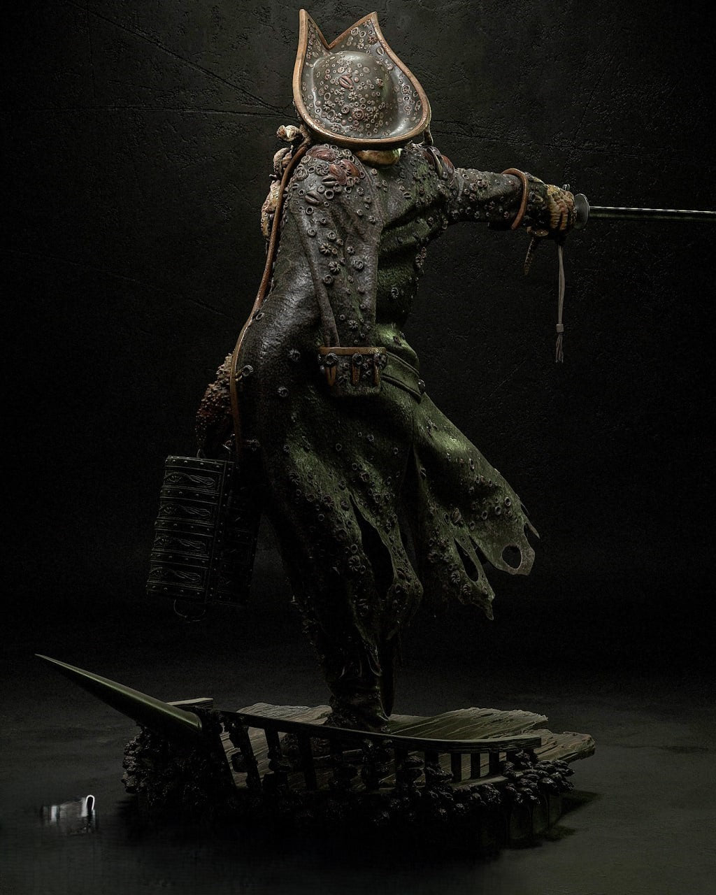 Fichier STL Davy Jones - IR3D
