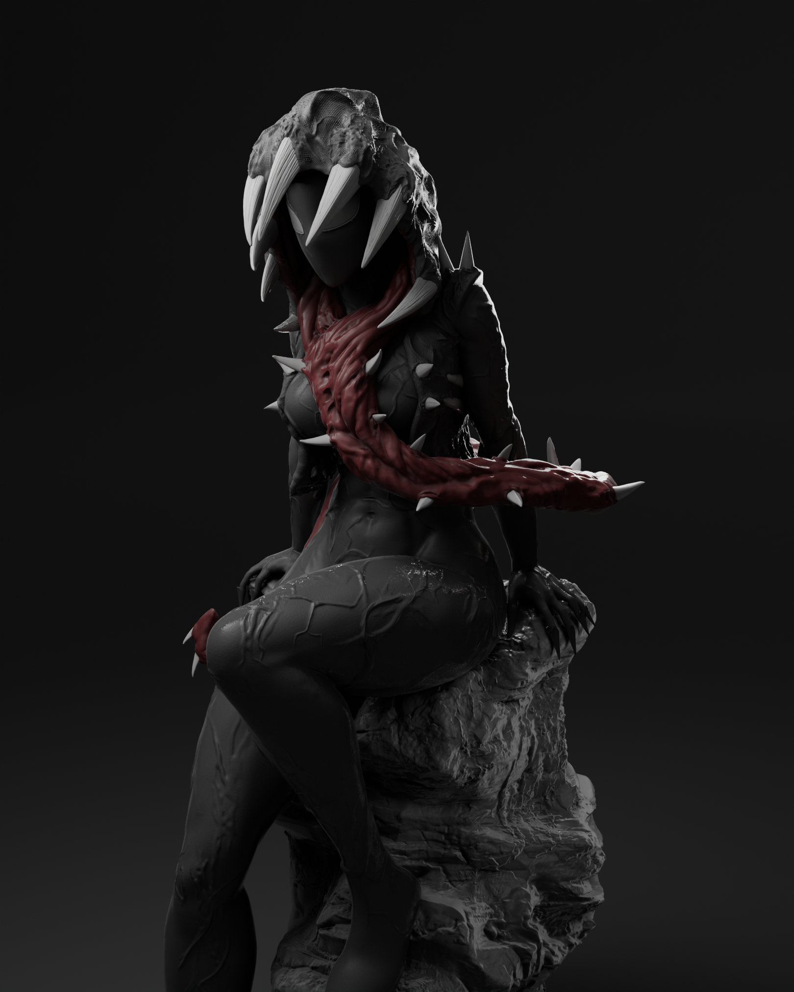 Fichier STL Gwenom - Marvel