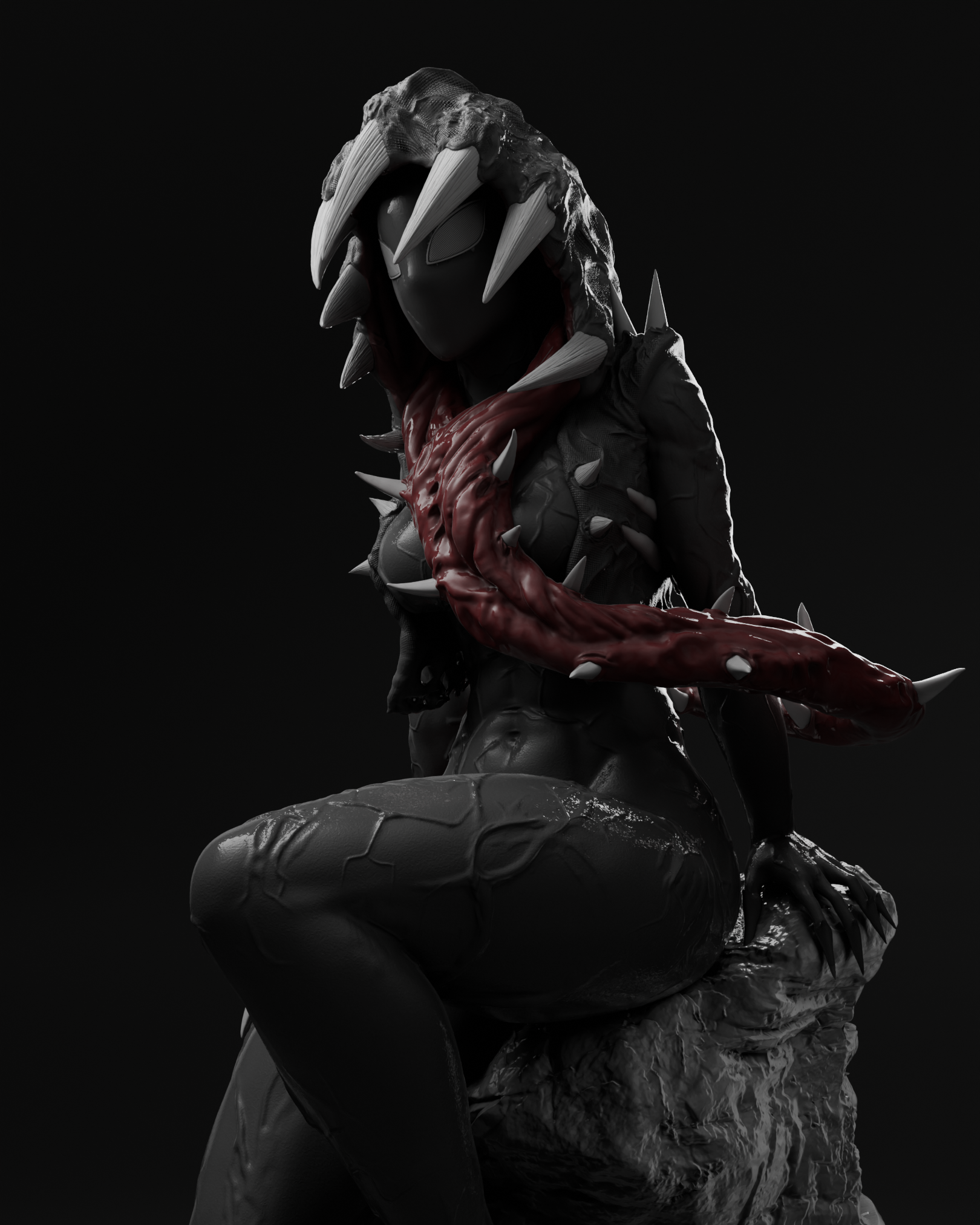 Fichier STL Gwenom - Marvel