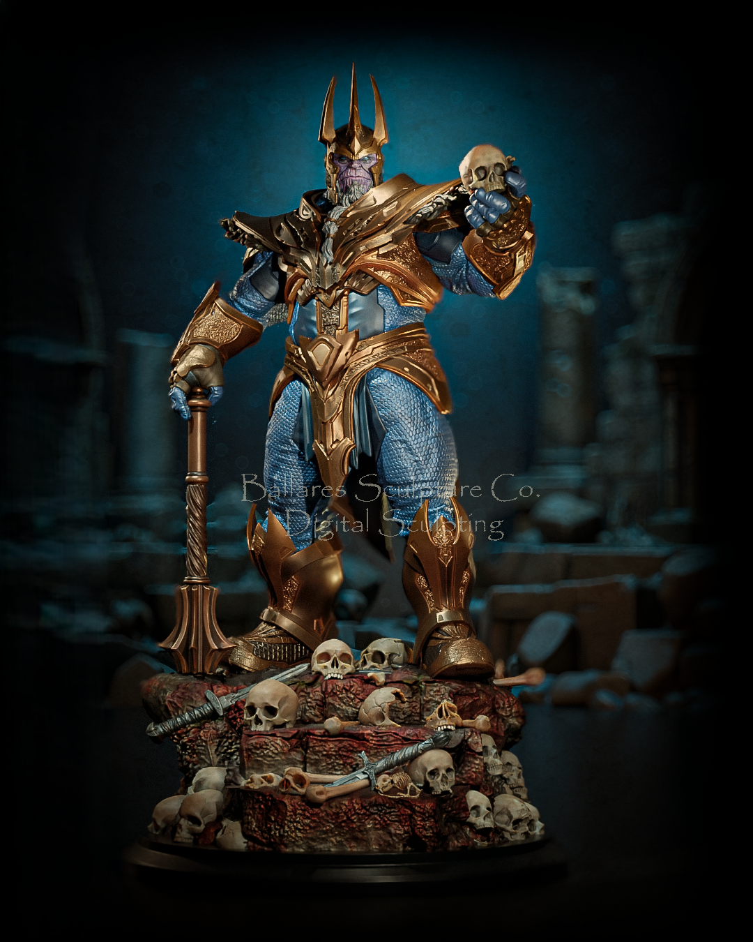 Fichier STL King Thanos - Marvel