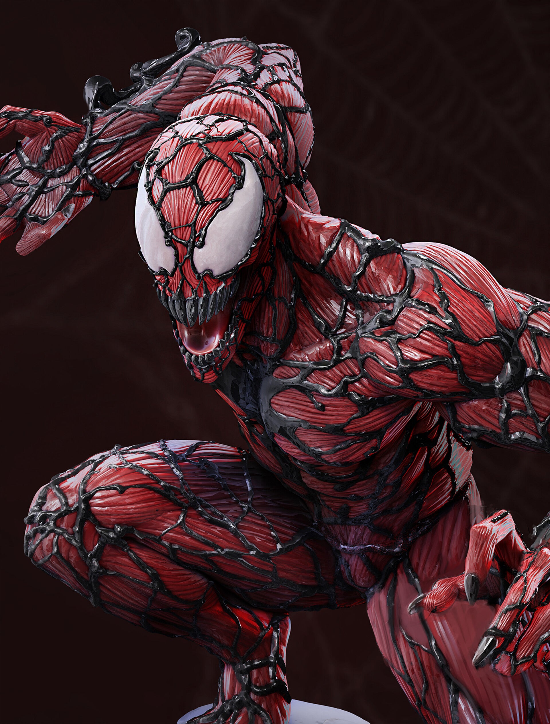 Fichier STL  Carnage - spider man - Marvel