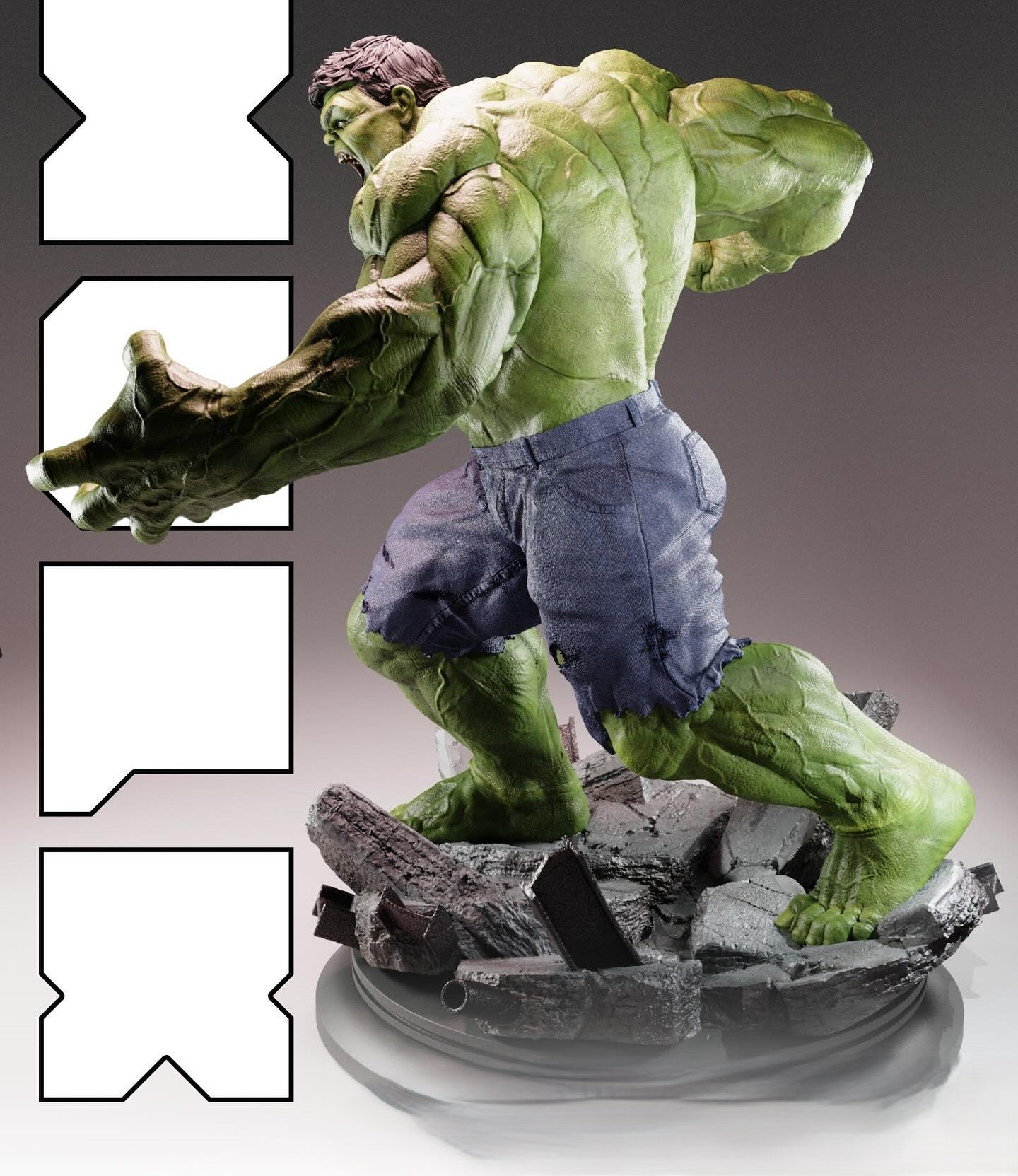 Figurine Hulk - IR3D