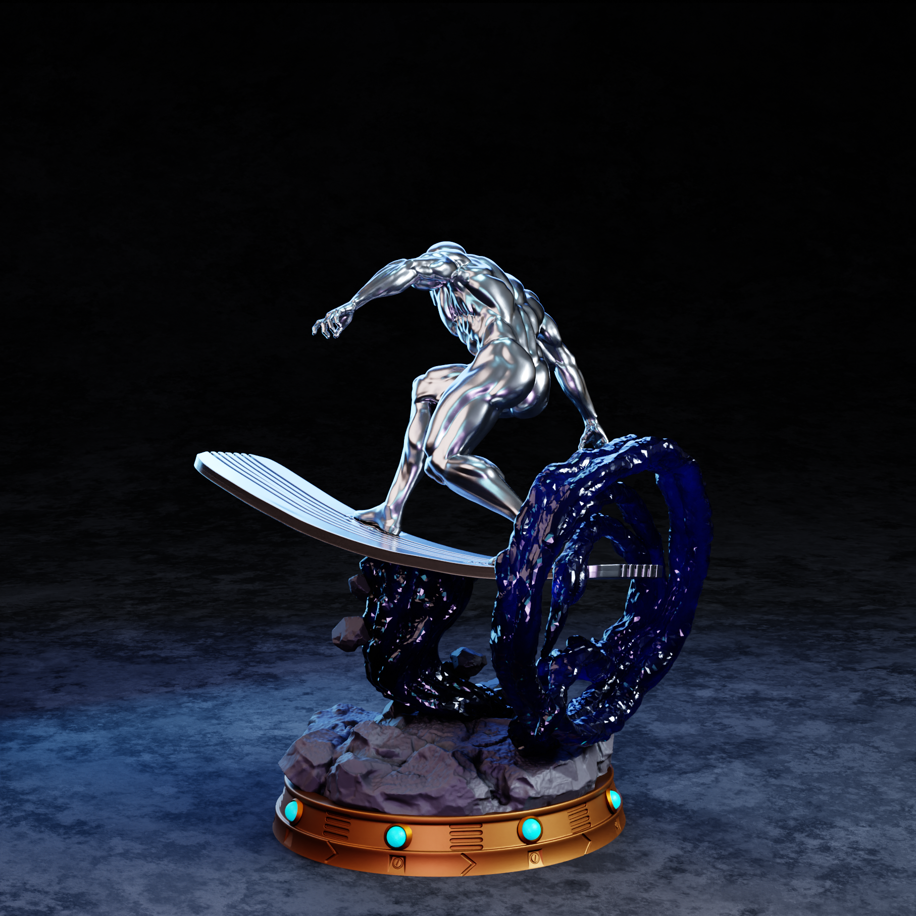 Figurine  Silver Surfer