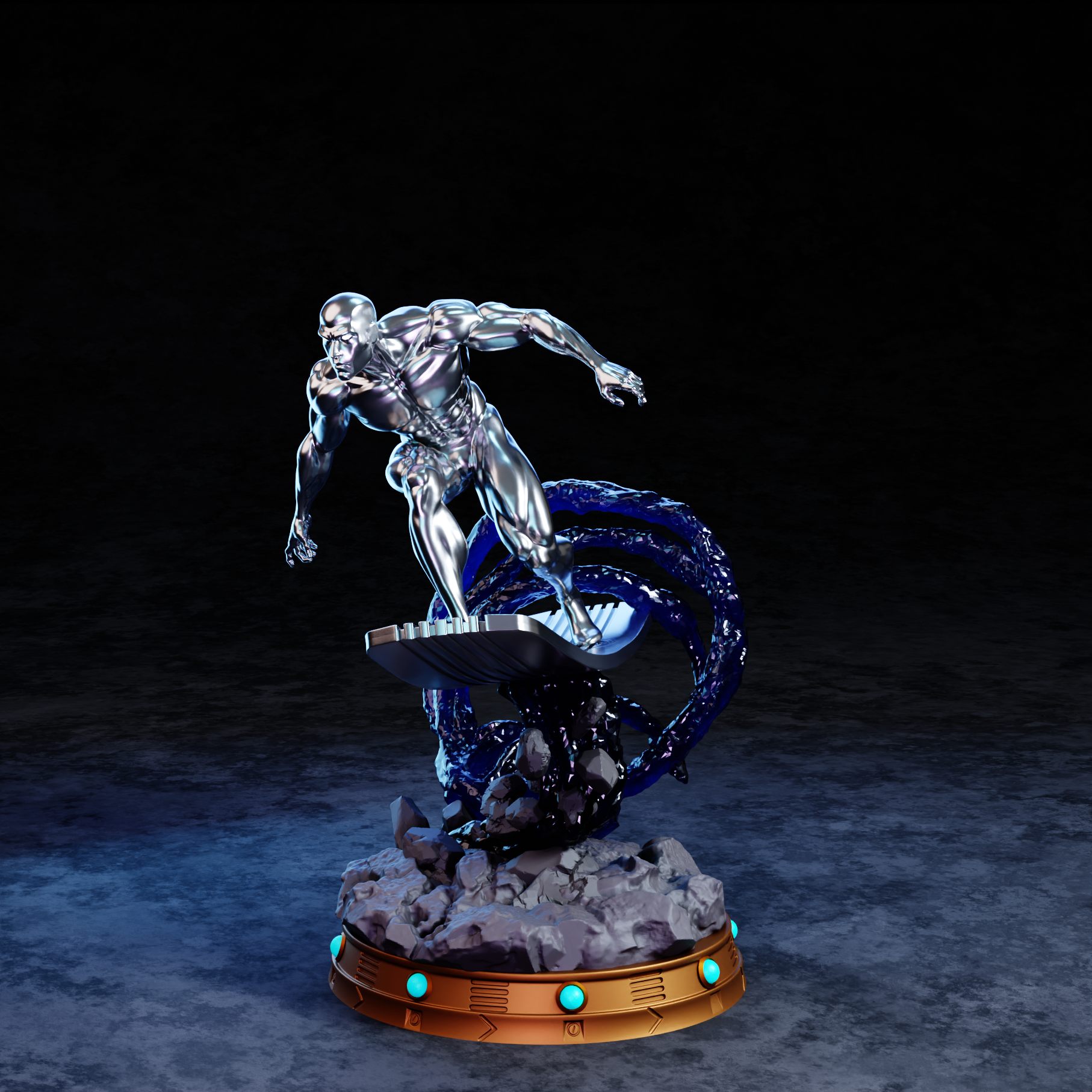 Figurine  Silver Surfer