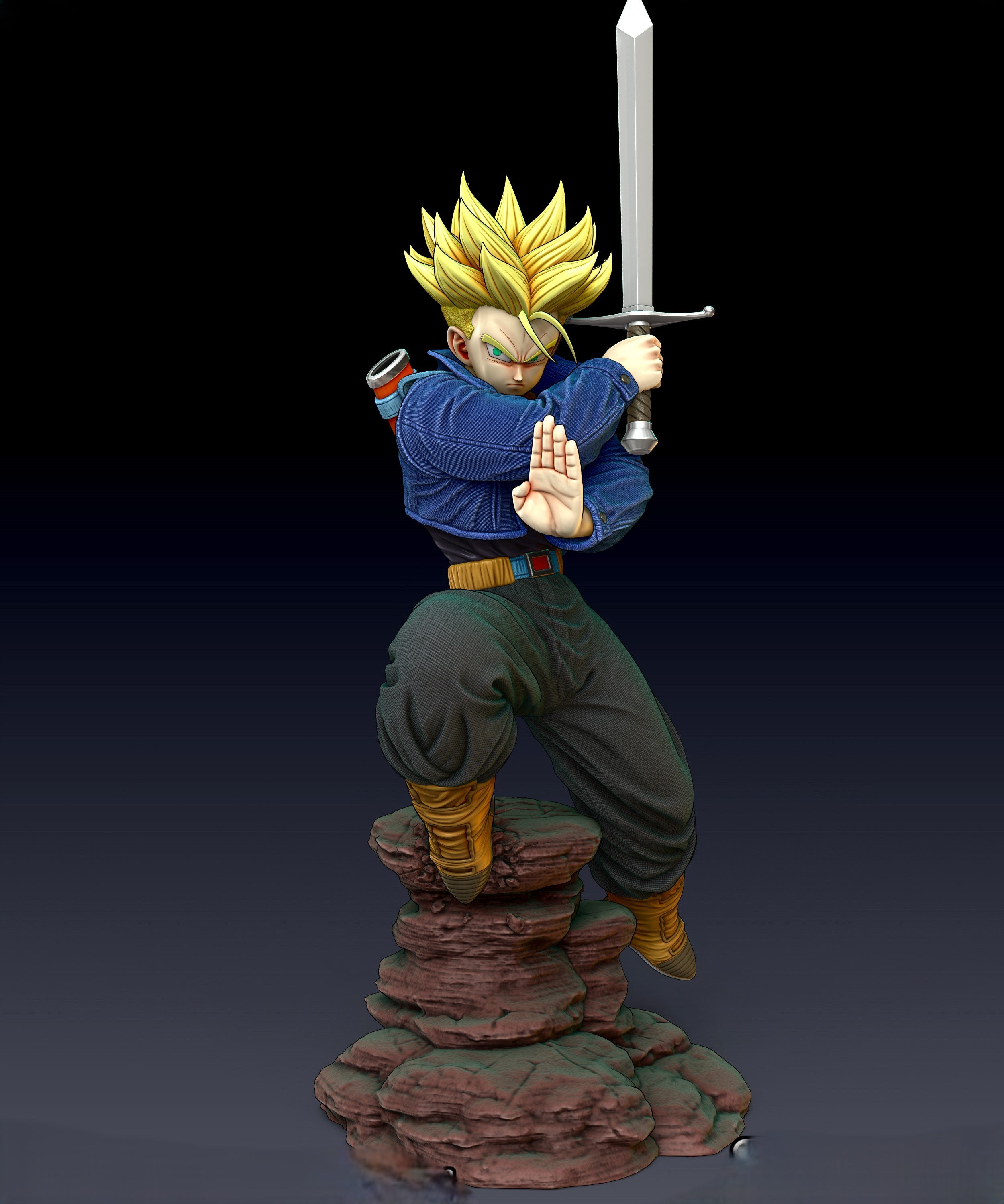 Figurine Trunks dragon ball - Manga