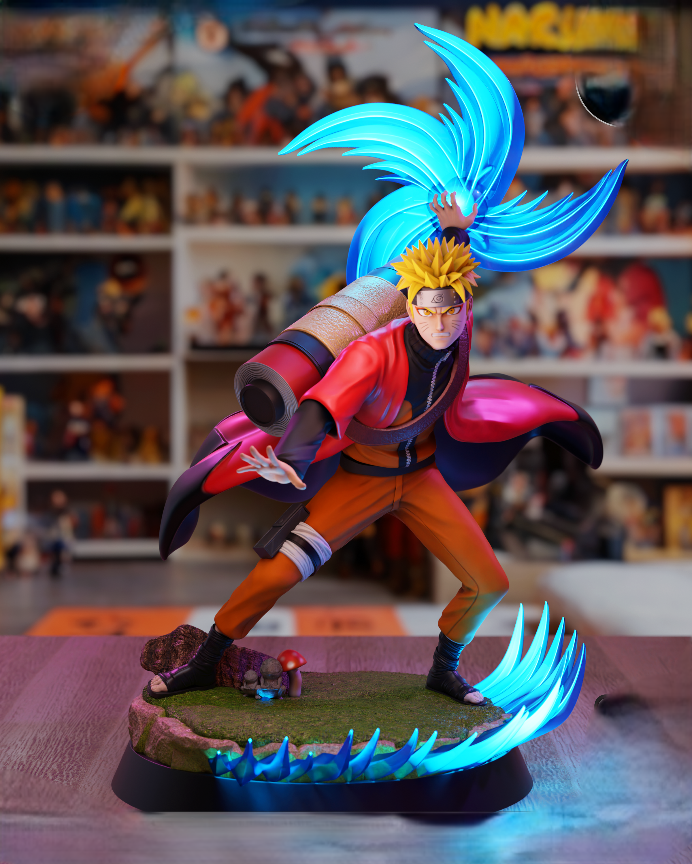 Figurine Naruto Uzumaki - Manga - IR3D