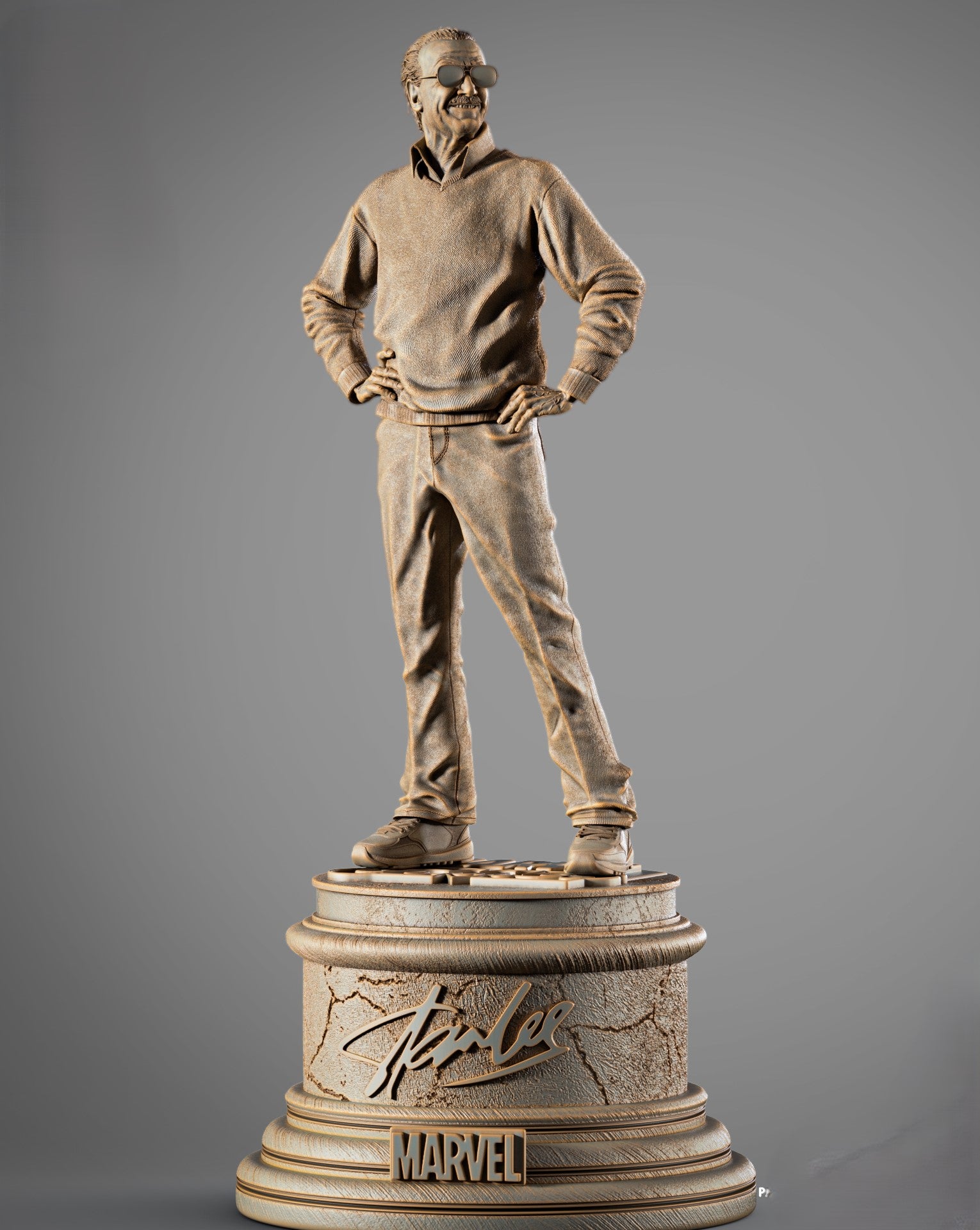 Figurine Stan Lee - IR3D