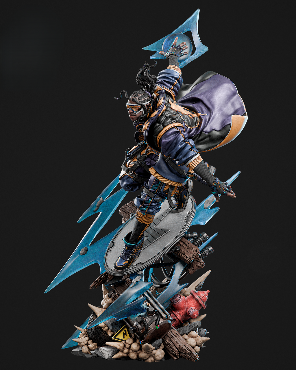 Figurine Static Shock