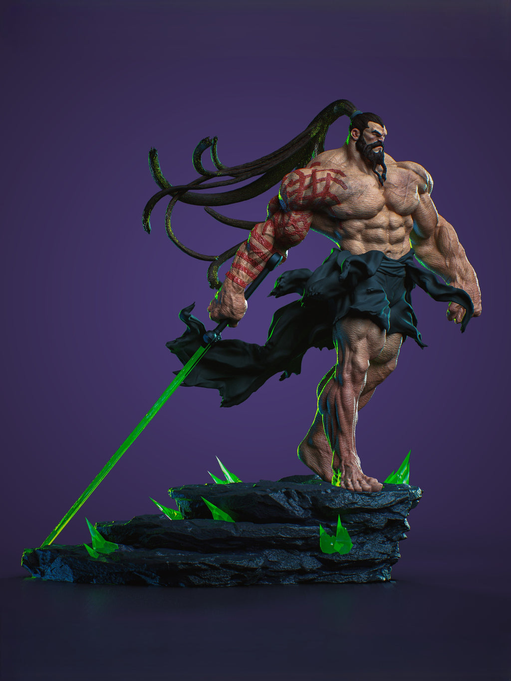 Figurine Ra’s al Ghul – DC Comics | Statue de Collection en Résine IR3D