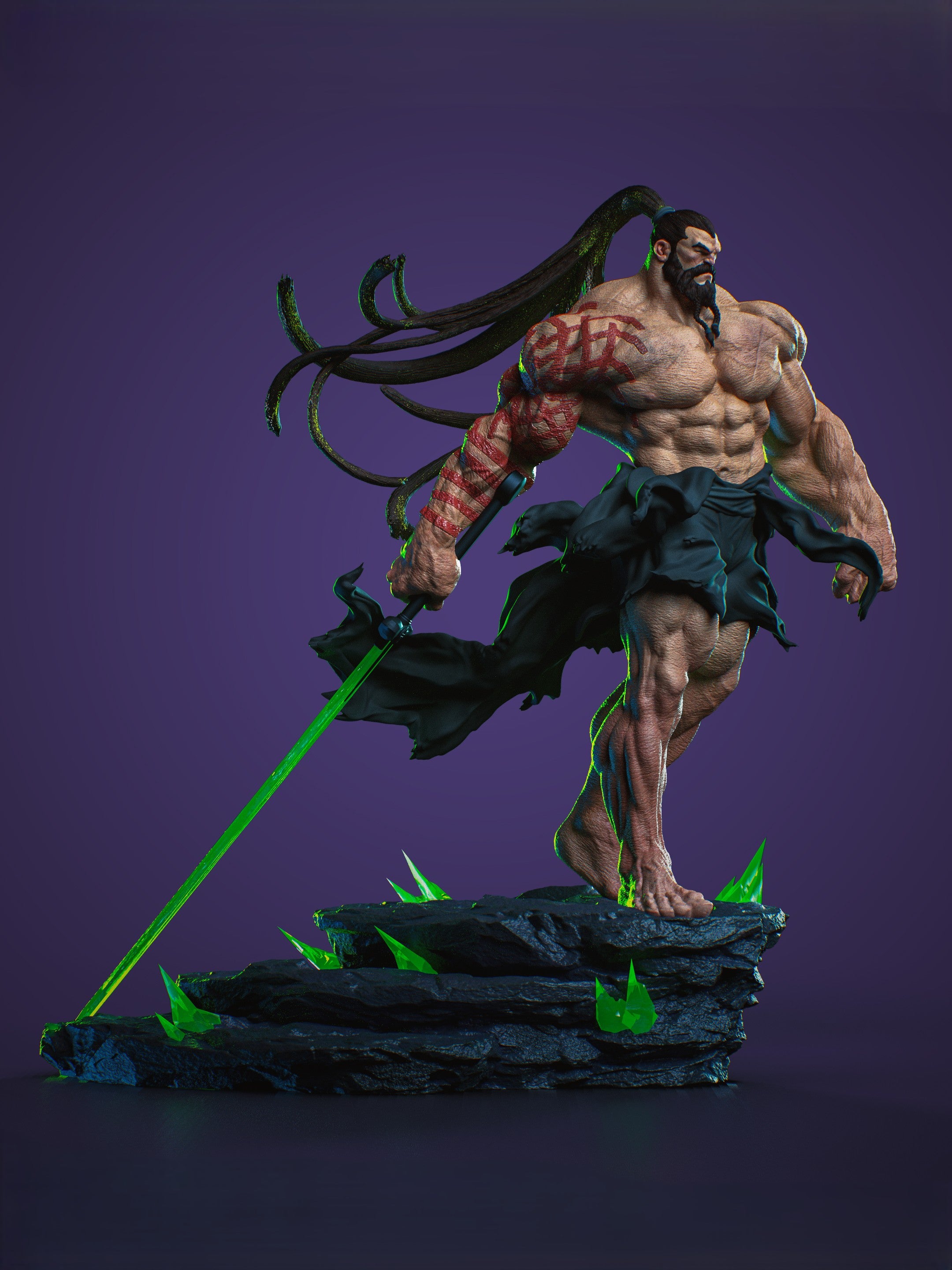 Figurine Ra’s al Ghul – DC Comics | Statue de Collection en Résine IR3D