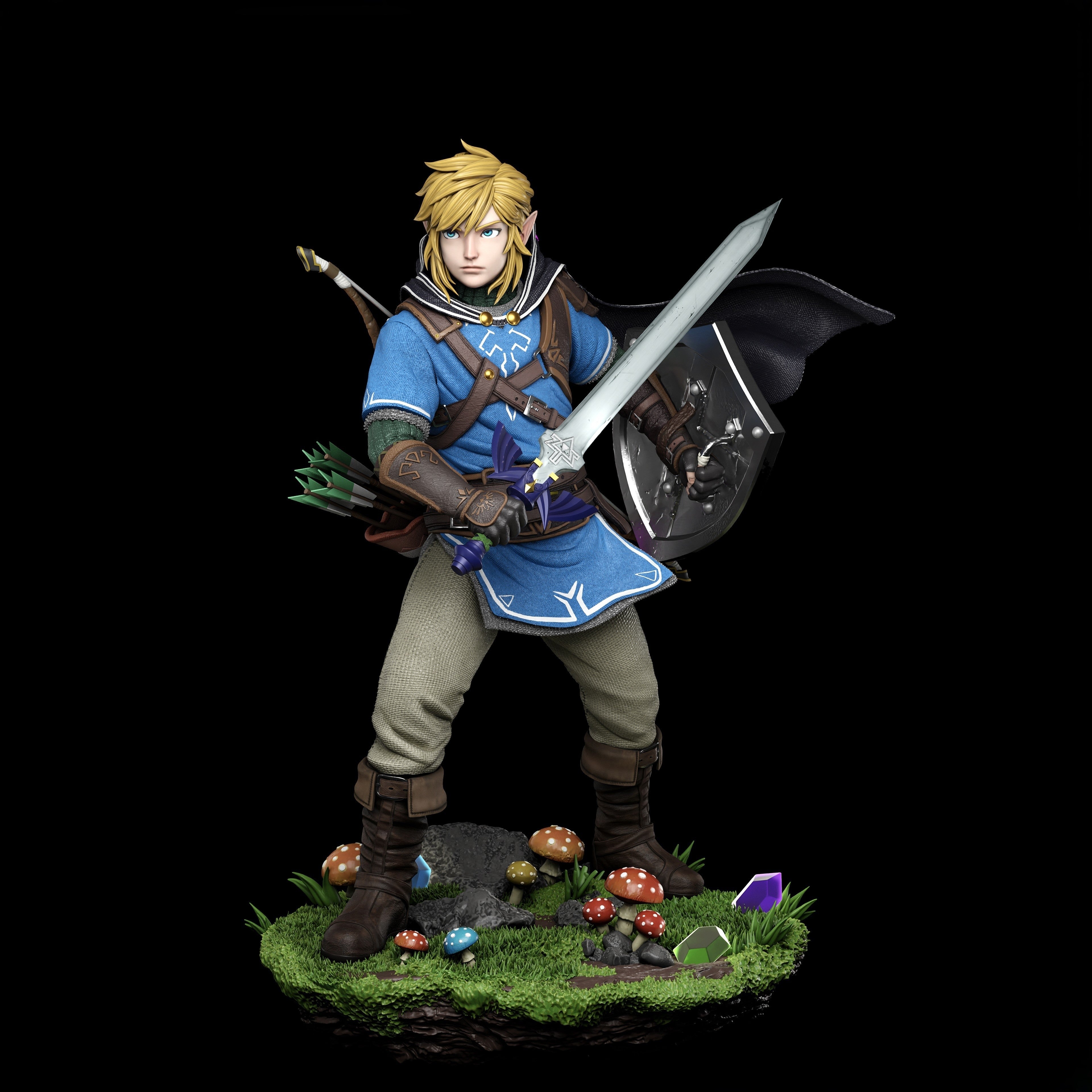 Fichier STL Zelda – Modèle Inspiré de The Legend of Zelda