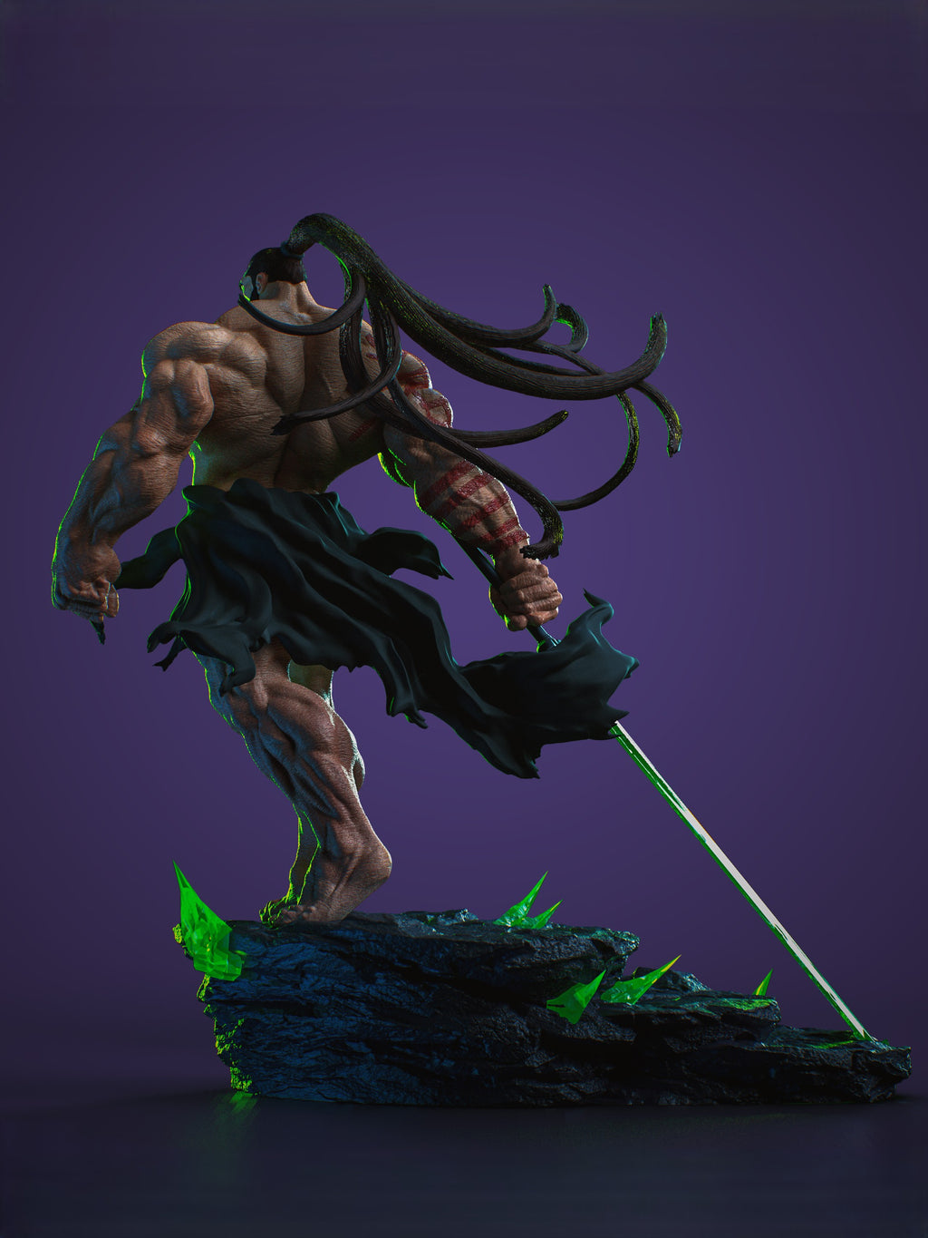 Figurine Ra’s al Ghul – DC Comics | Statue de Collection en Résine IR3D