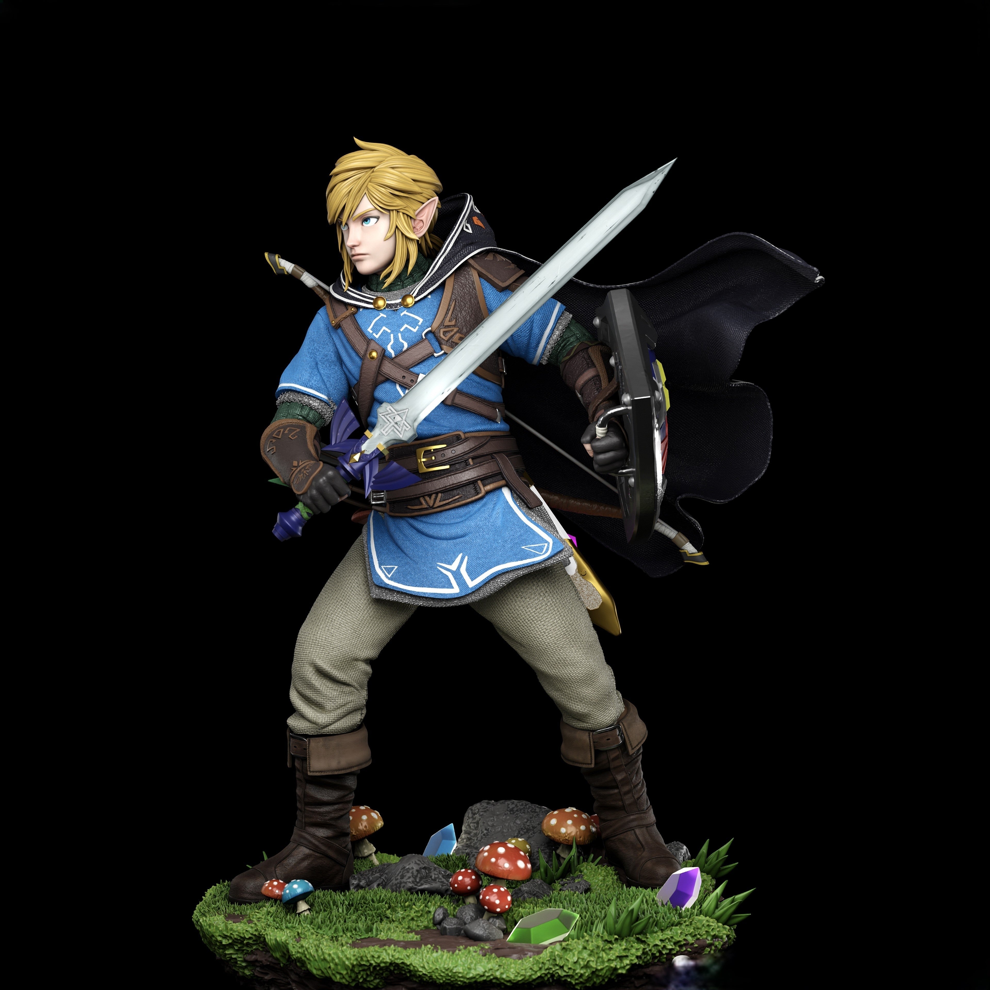 Fichier STL Zelda – Modèle Inspiré de The Legend of Zelda