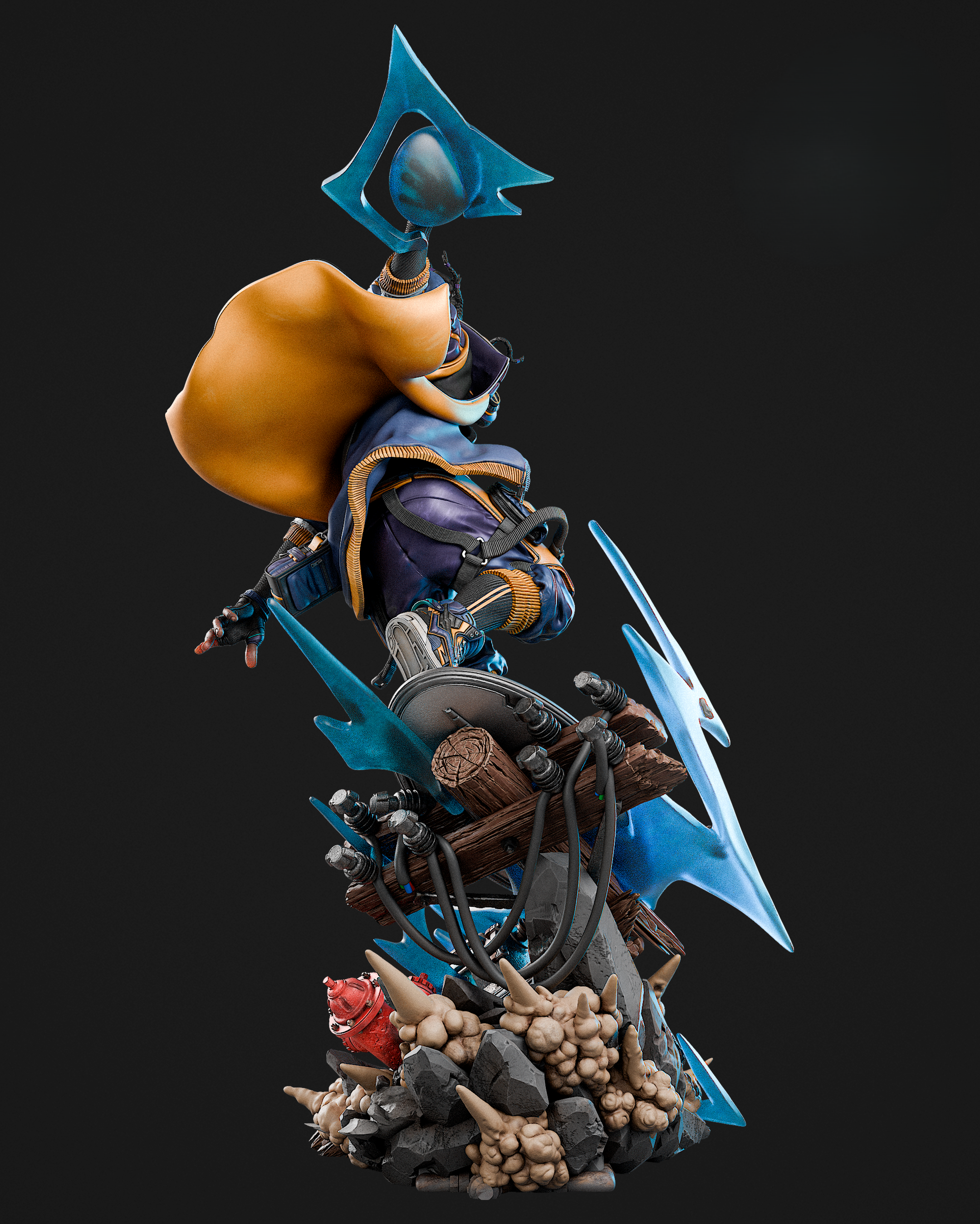 Figurine Static Shock