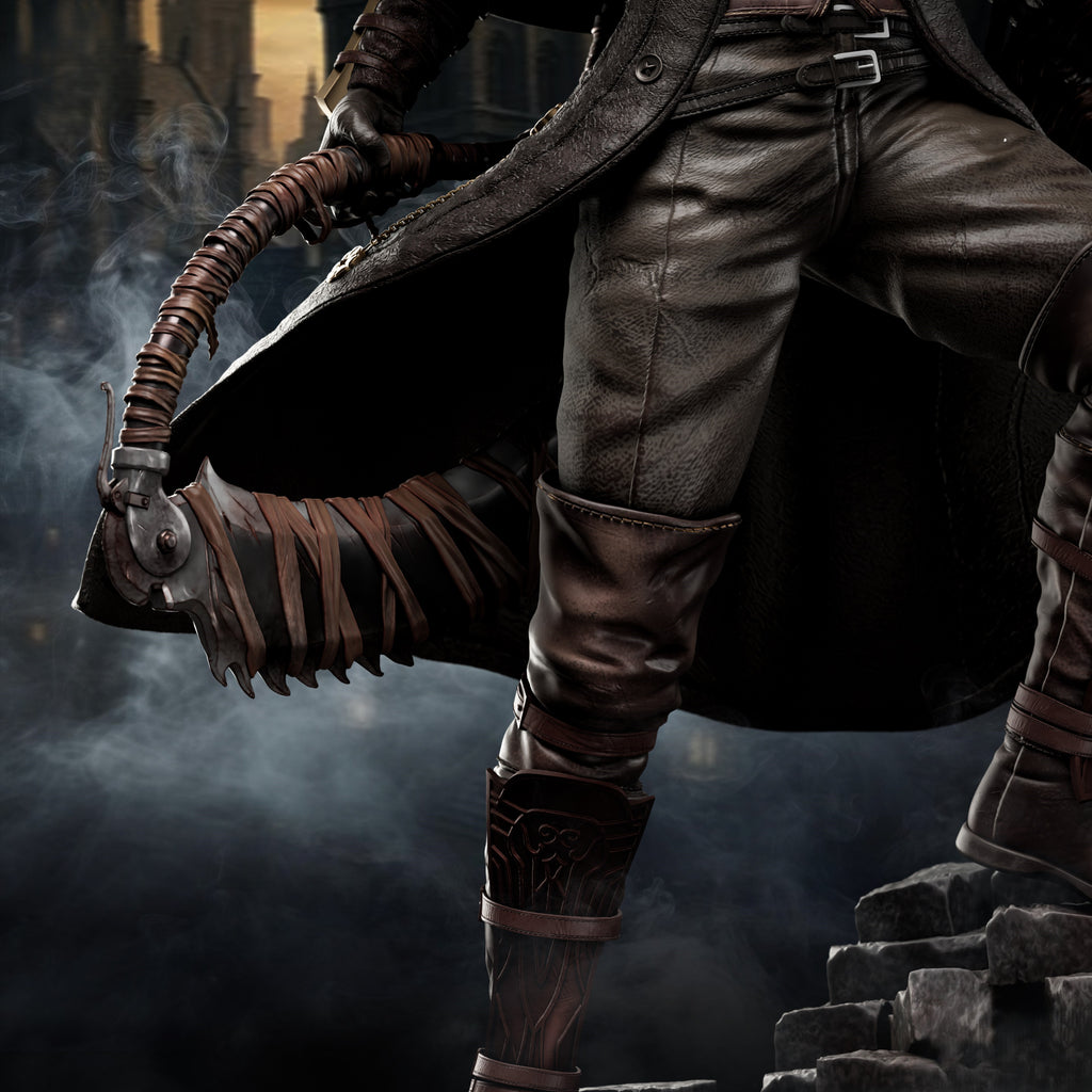Figurine The Hunter Bloodborne – Statue 3D Dark Gothic Premium – Chasseur de Yharnam – Figurine Gaming Collection