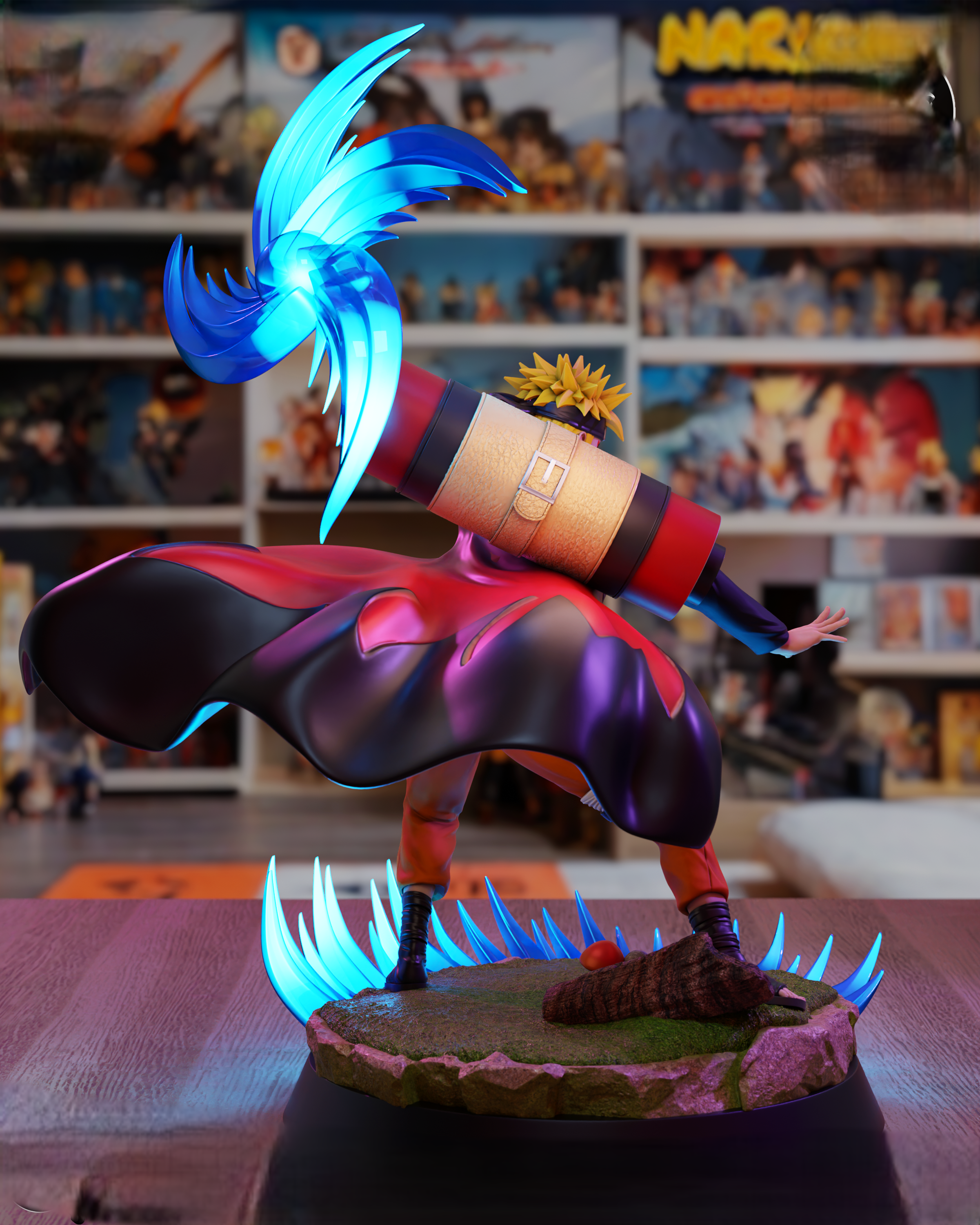 Figurine Naruto Uzumaki - Manga - IR3D