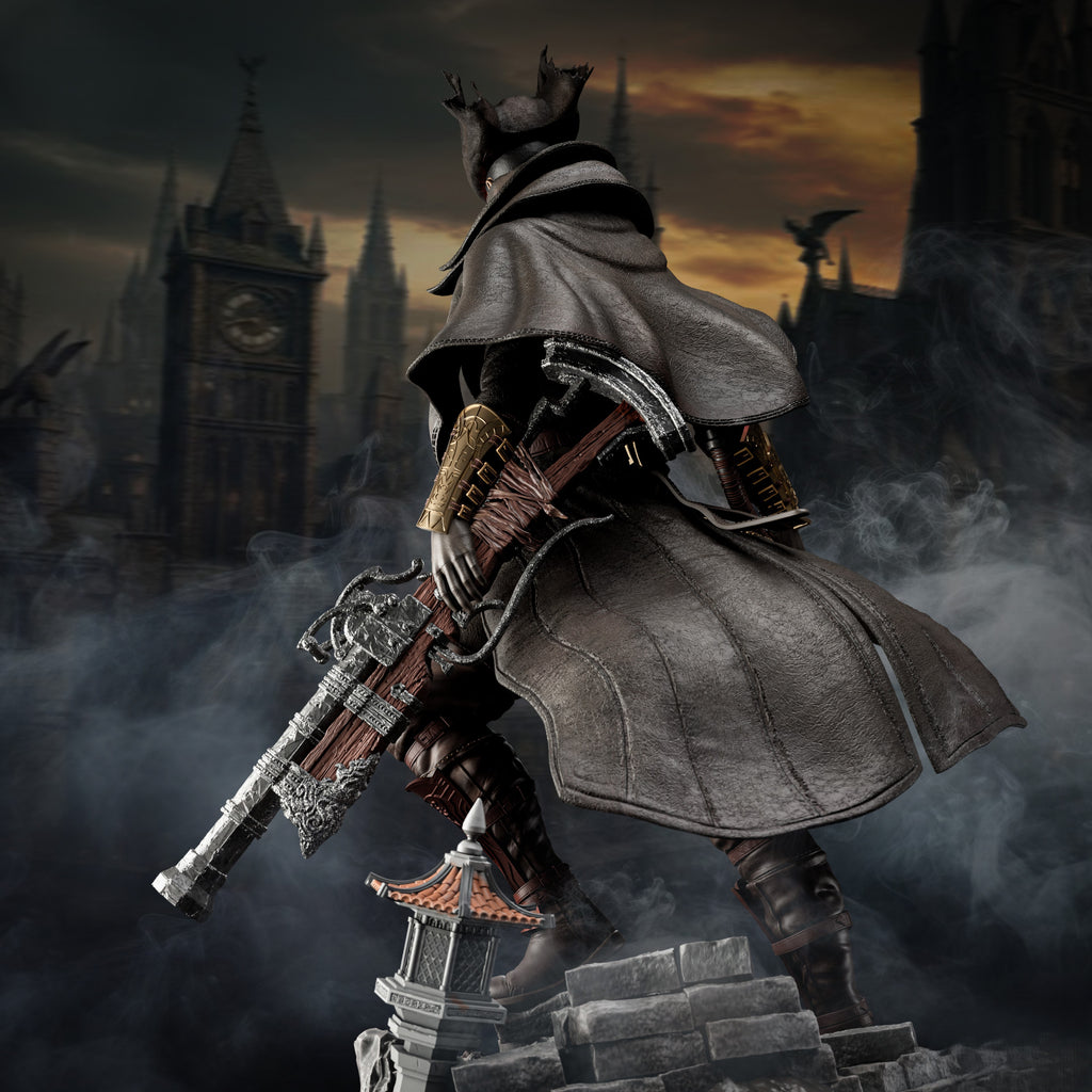 Figurine The Hunter Bloodborne – Statue 3D Dark Gothic Premium – Chasseur de Yharnam – Figurine Gaming Collection