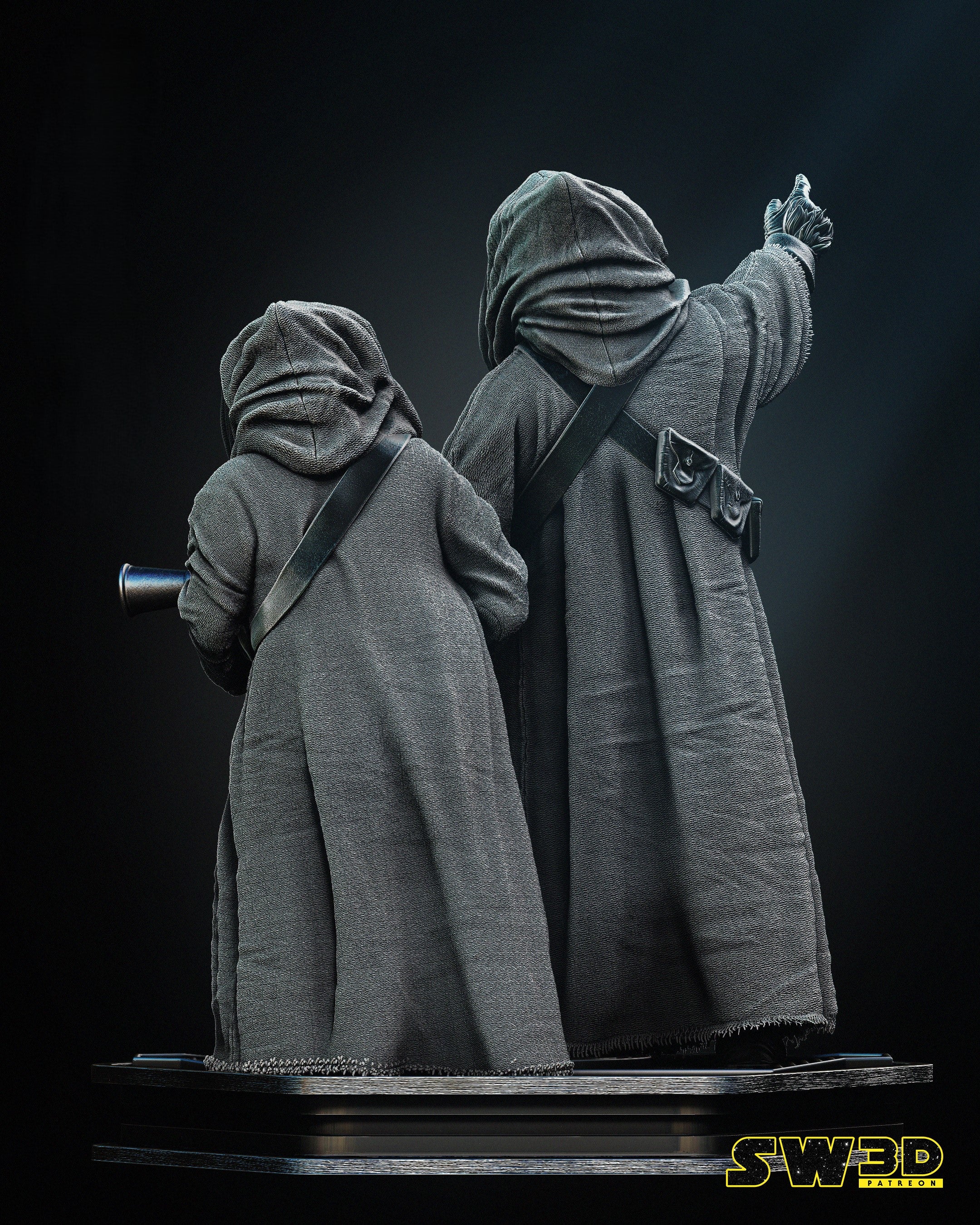 Figurine Jawas – Statue Collector Star Wars