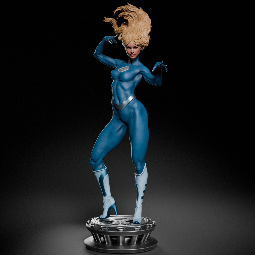 Figurine Invisible Woman - IR3D