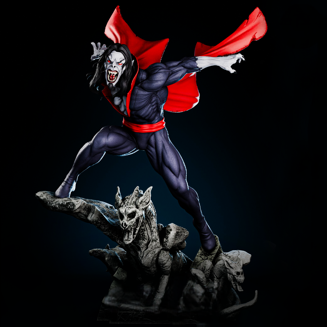 Figurine Morbius – Marvel | Statue de Collection en Résine IR3D