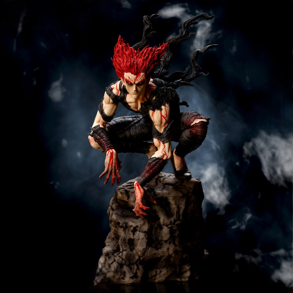 Figurine Garou One Punch Man – Statue 3D Monster Form – Chasseur de Héros