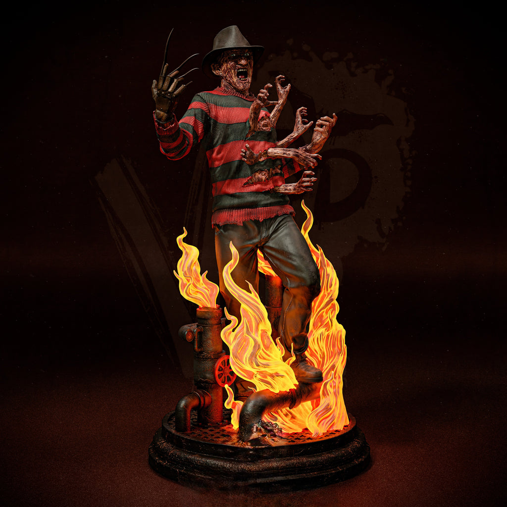 Figurine Freddy Krueger – A Nightmare on Elm Street | Statue de Collection en Résine IR3D