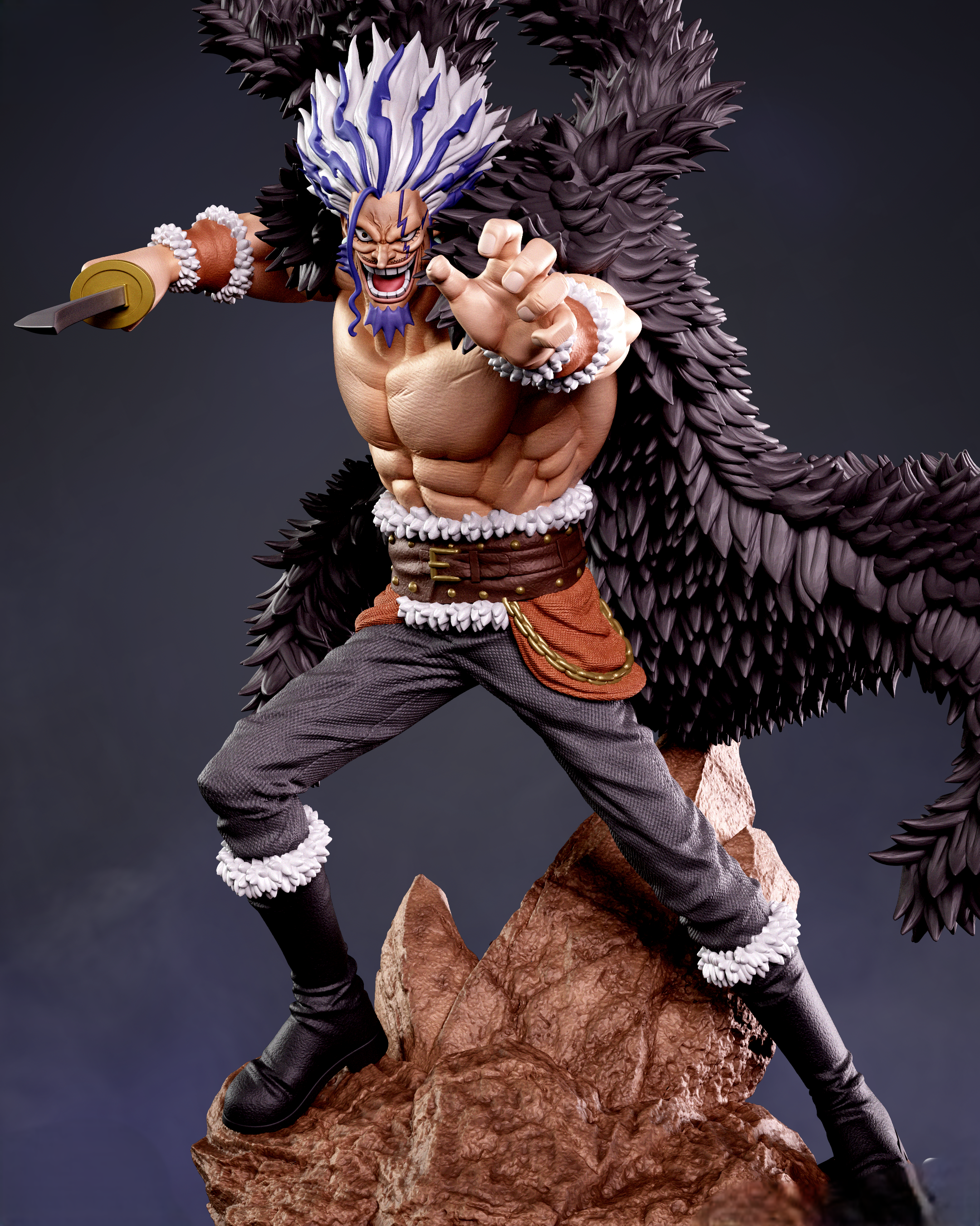 Figurine Rocks D. Xebec One Piece