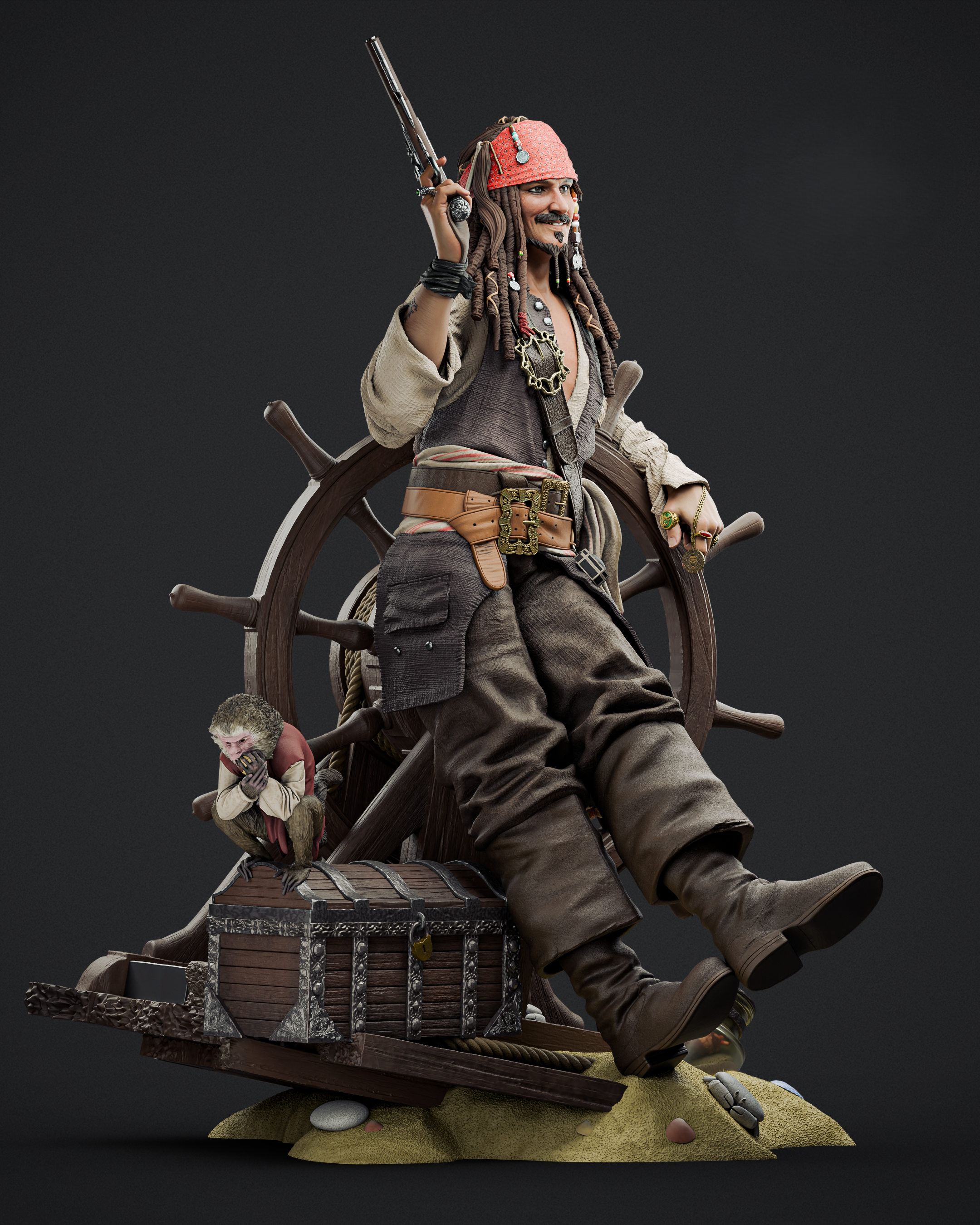 Figurine Jack Sparrow – Pirates des Caraïbes