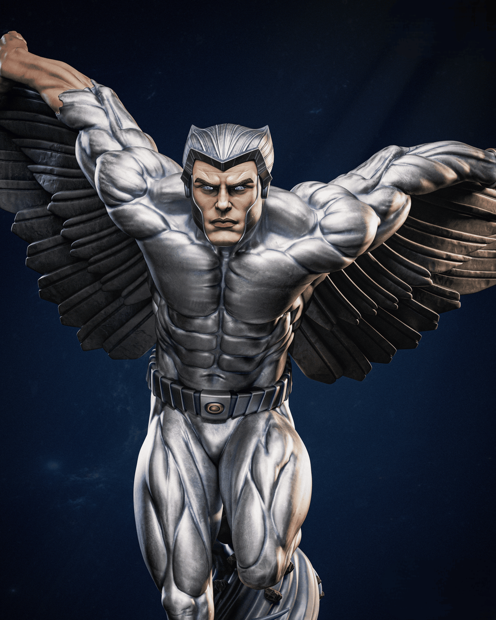 Figurine Hawkman – Statue Collector Inspirée du Guerrier Ailé