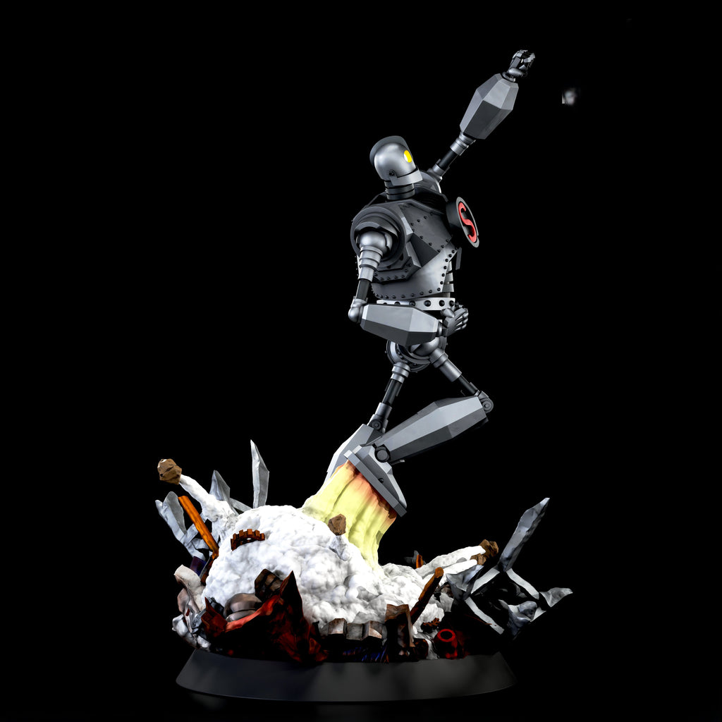 Black Window Figurine