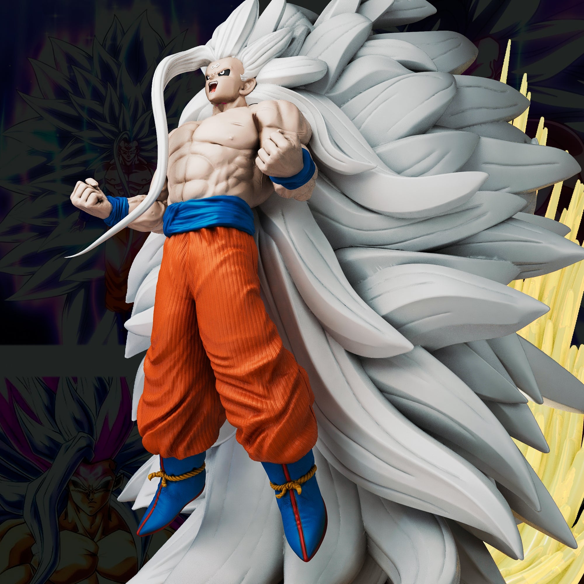 Figurine Goku Infinity - Manga