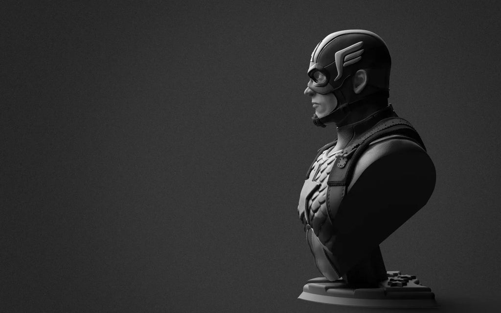 Buste Captain America - IR3D
