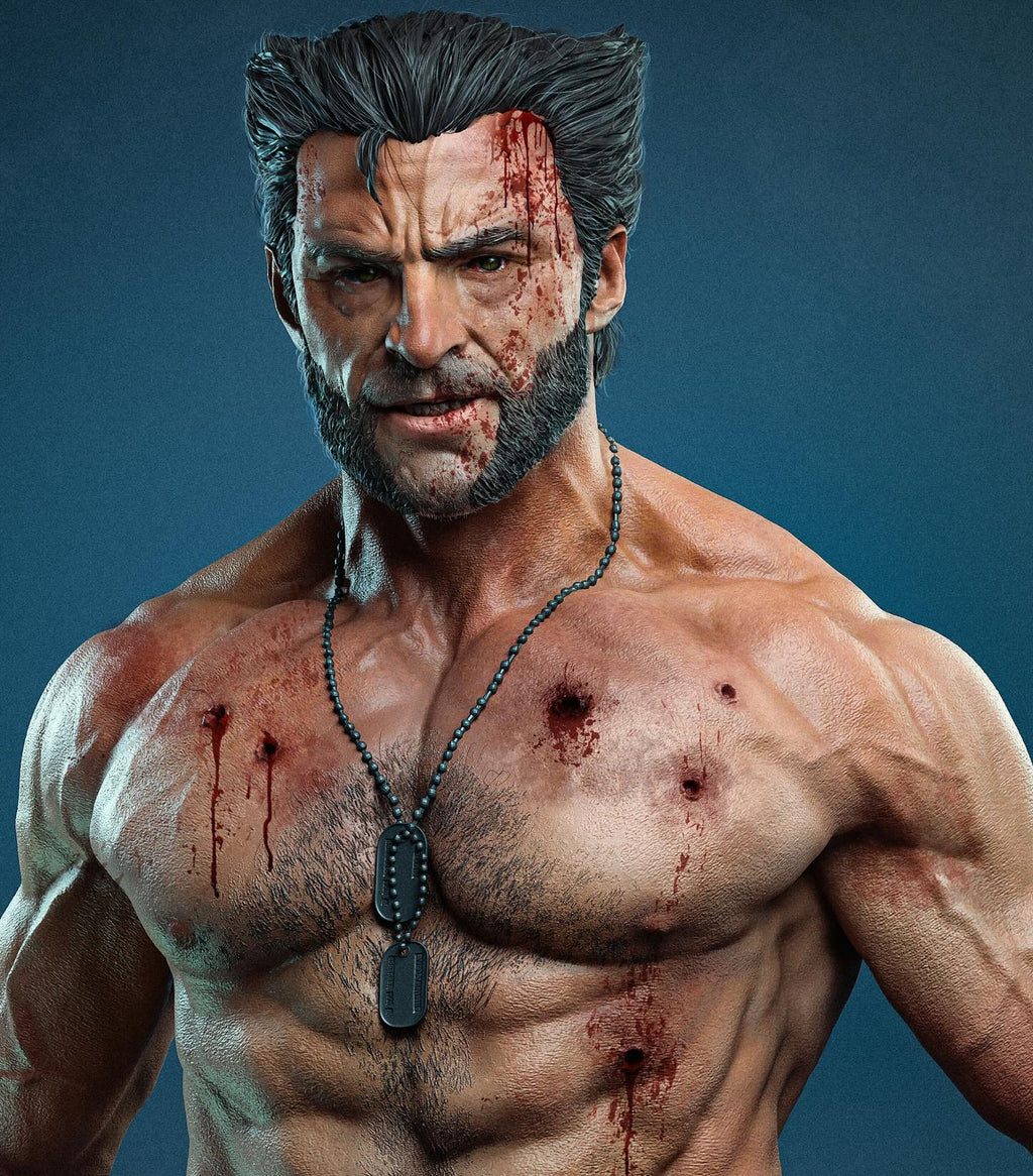 Figurine Wolverine – Marvel Comics – Statue Résine 3D Haute Définition